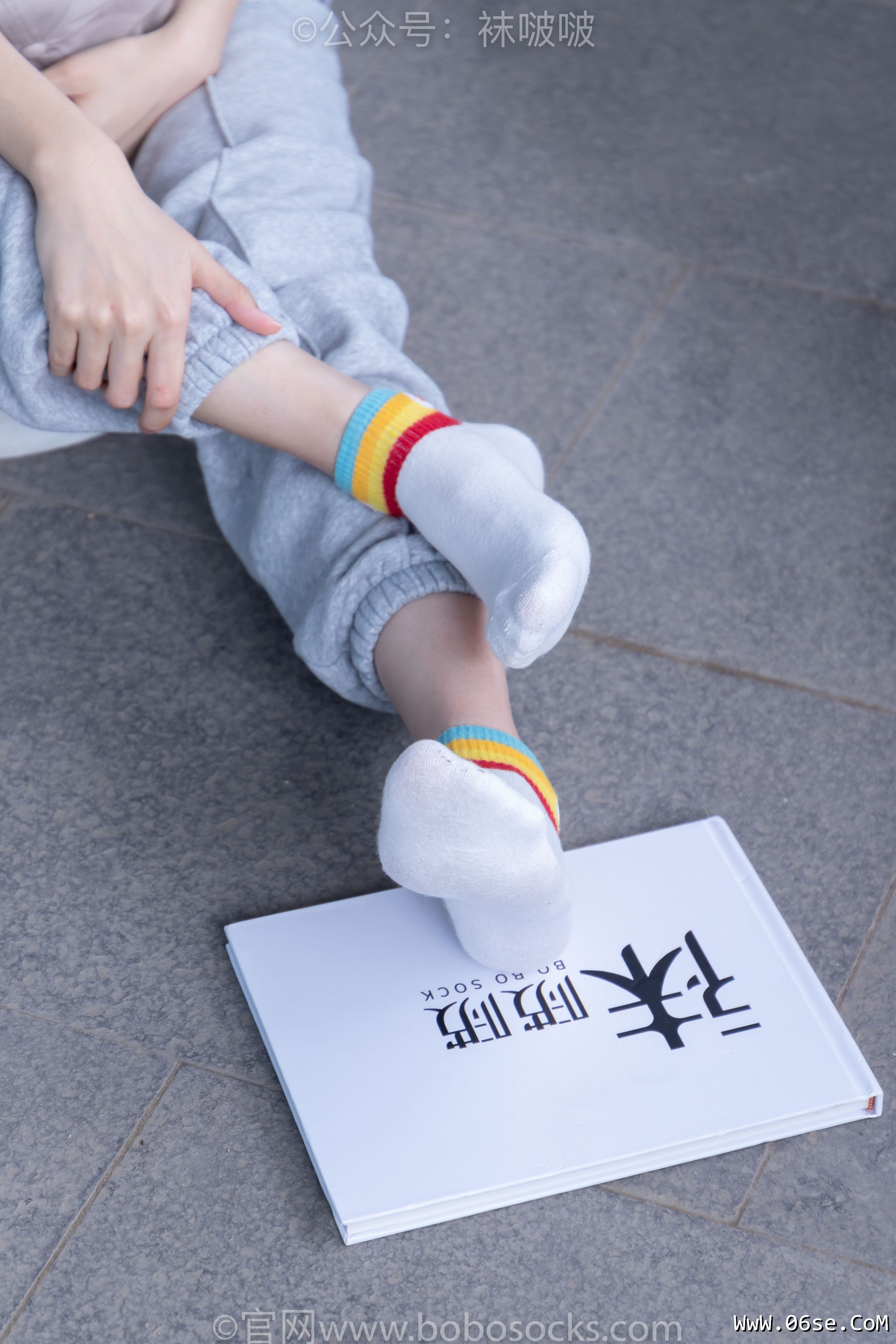 图片[77]-BoBoSocks袜啵啵 No.012 泡芙-运动鞋、白棉袜、裸足[132P]-六色网