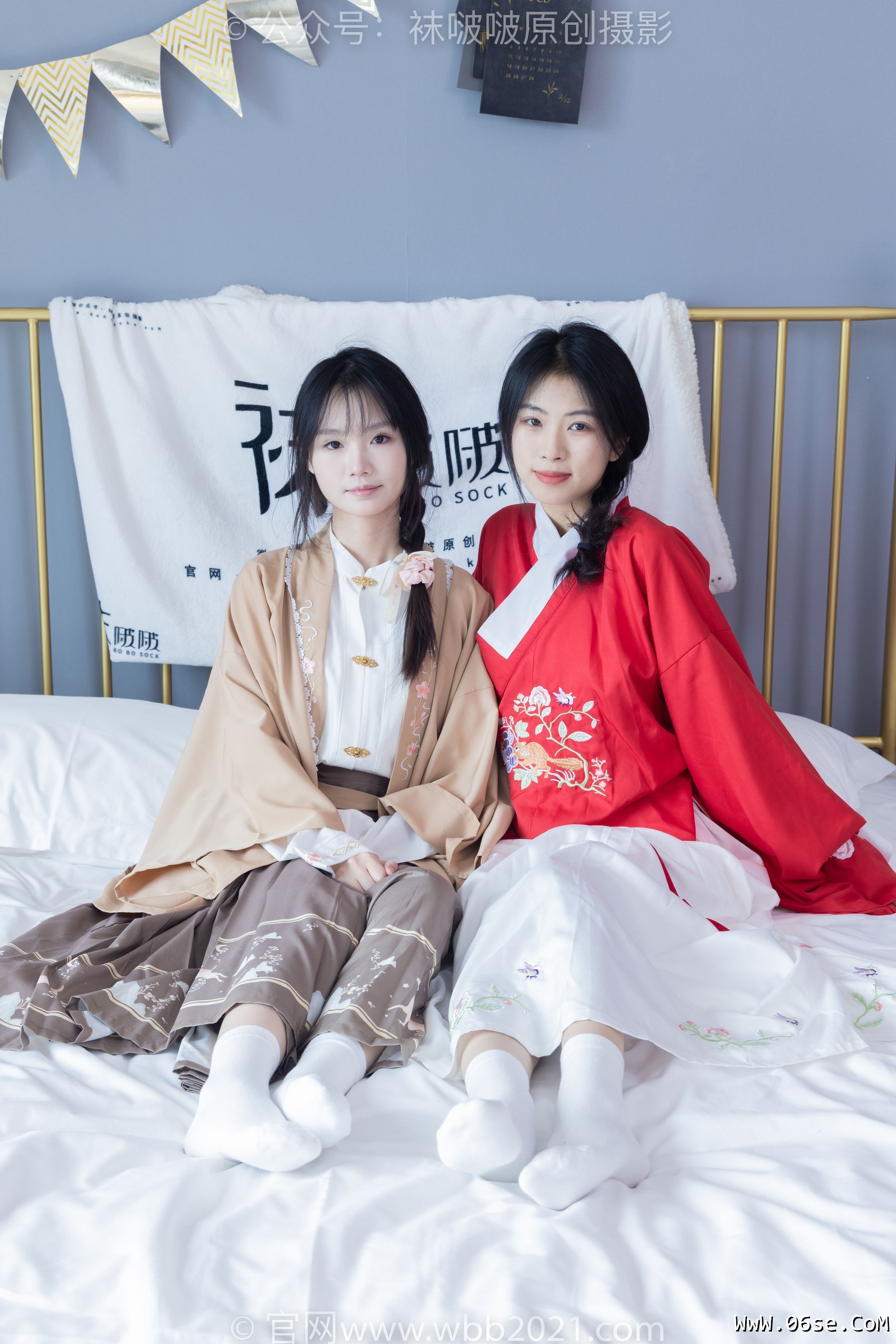 图片[108]-BoBoSocks袜啵啵 No.400 奶油&甜甜圈 -两双高跟鞋、白棉袜、肉丝[158P]-六色网