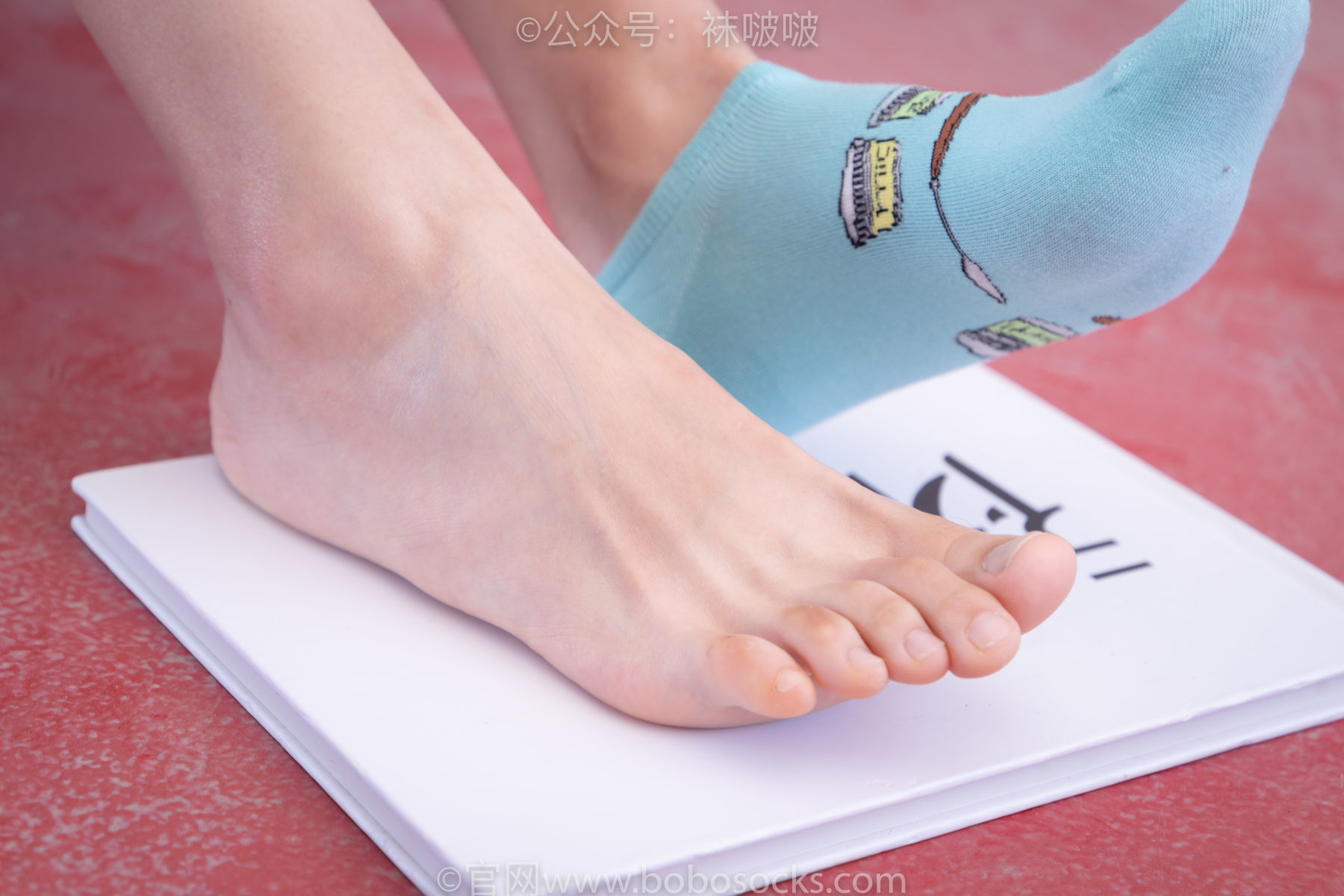 图片[94]-BoBoSocks袜啵啵 积分限定作品006 泡芙-板鞋、天蓝色短棉袜、裸足[138P]-六色网