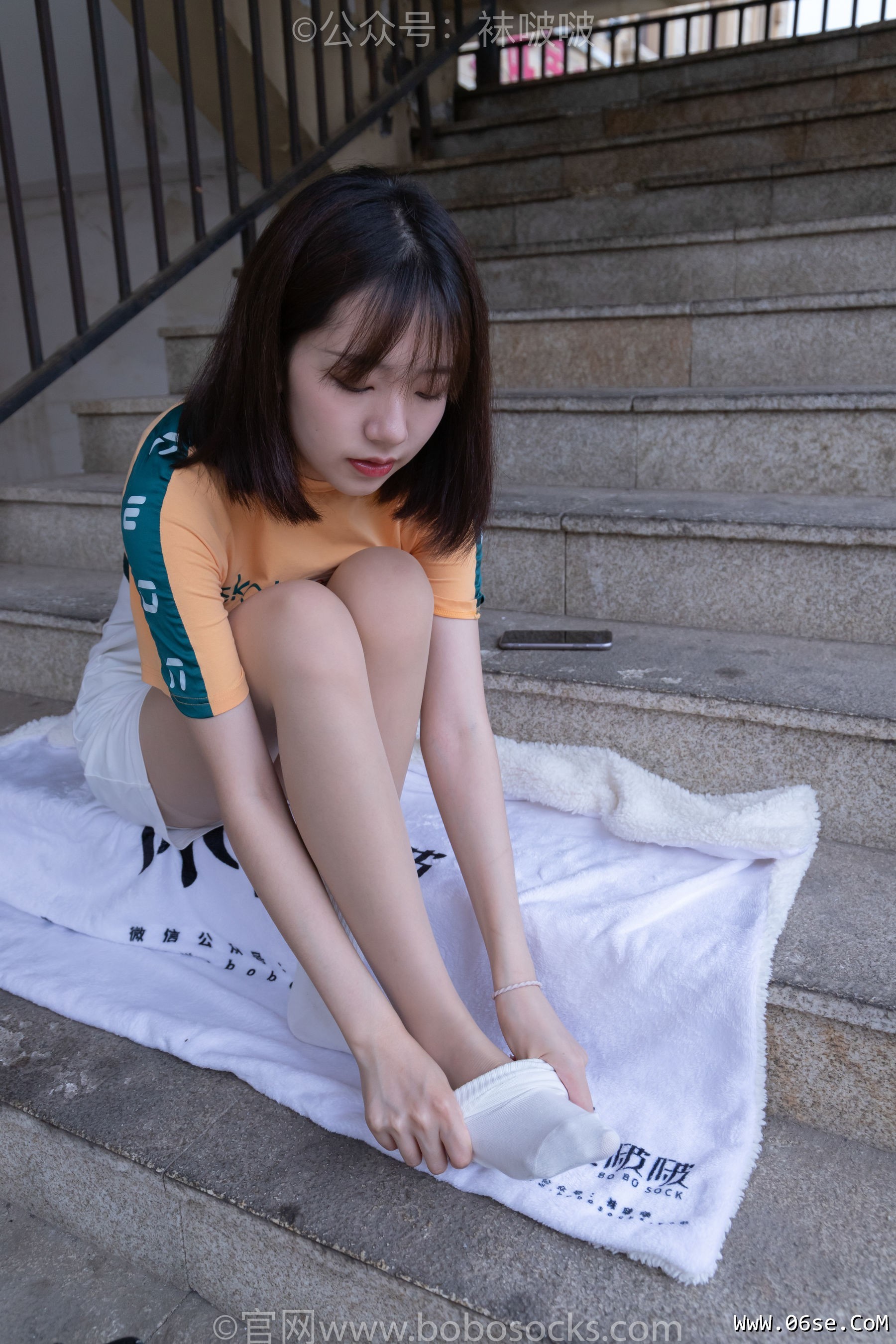 图片[121]-BoBoSocks袜啵啵 No.069 小甜豆-vans板鞋、白棉袜、肉丝[135P]-六色网