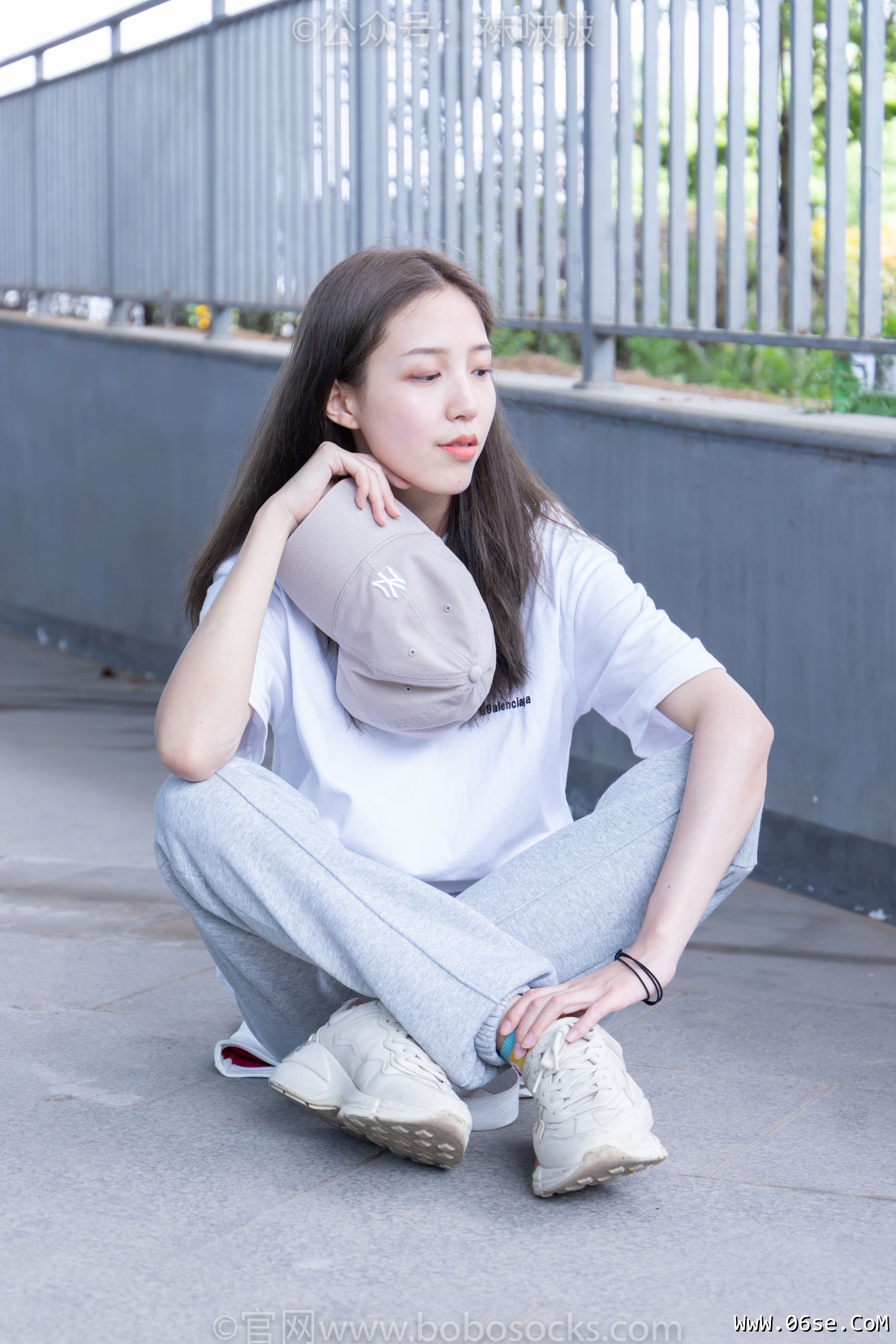 图片[31]-BoBoSocks袜啵啵 No.012 泡芙-运动鞋、白棉袜、裸足[132P]-六色网