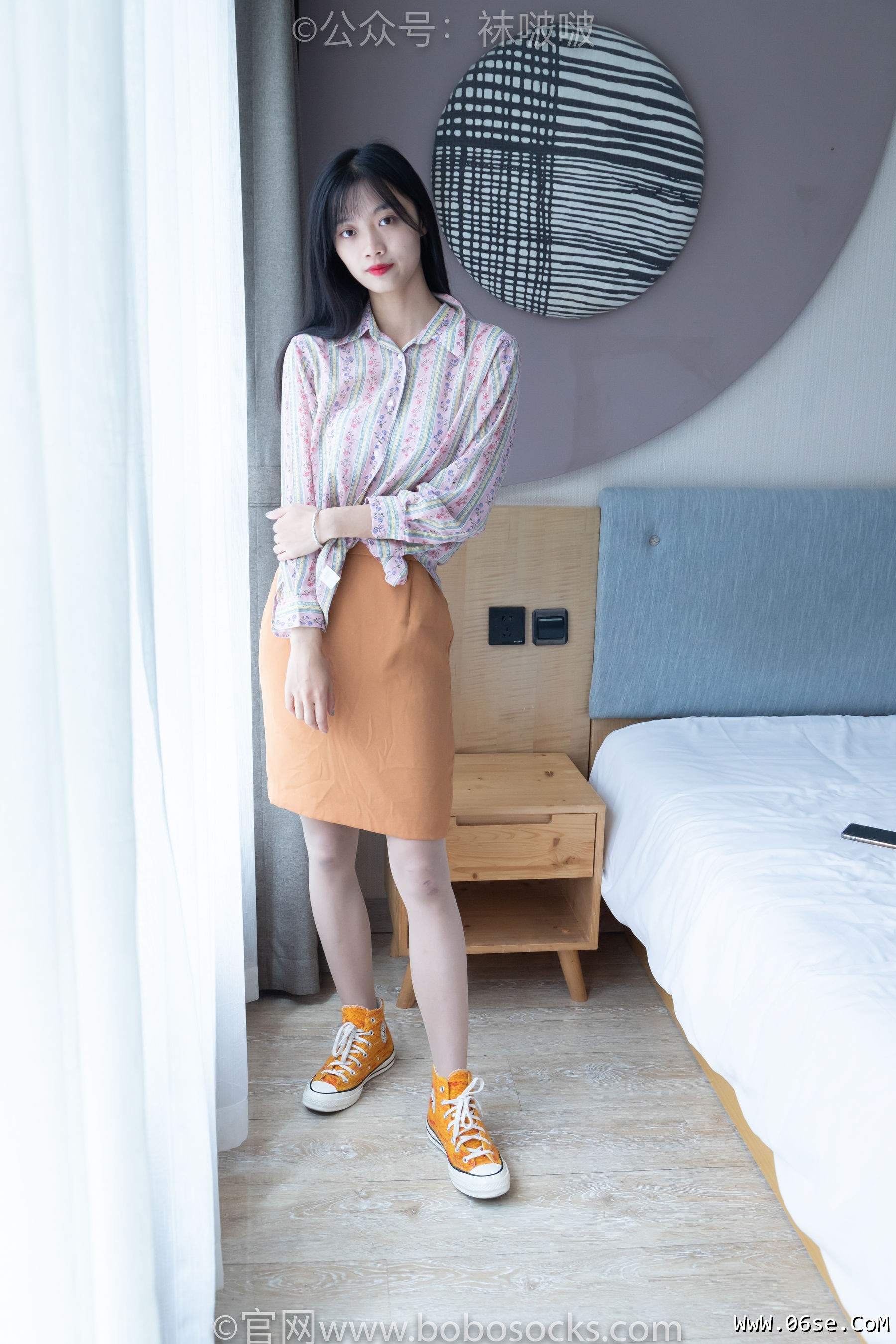 图片[9]-BoBoSocks袜啵啵 No.008 涵涵-帆布鞋、白色短棉袜、肉丝[139P]-六色网