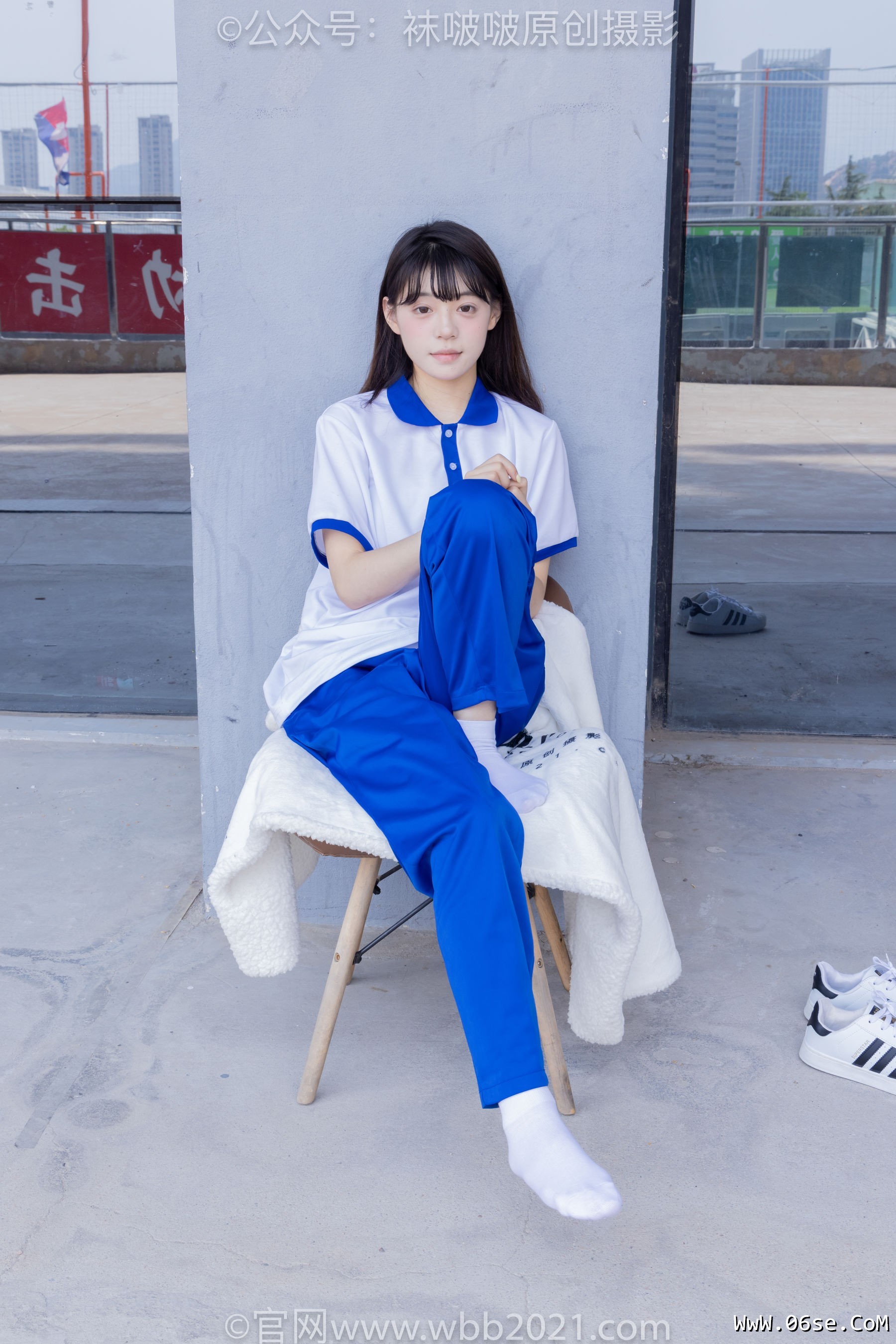 图片[99]-BoBoSocks袜啵啵 No.393 糯米 -板鞋、白棉袜、裸足、校服[150P]-六色网