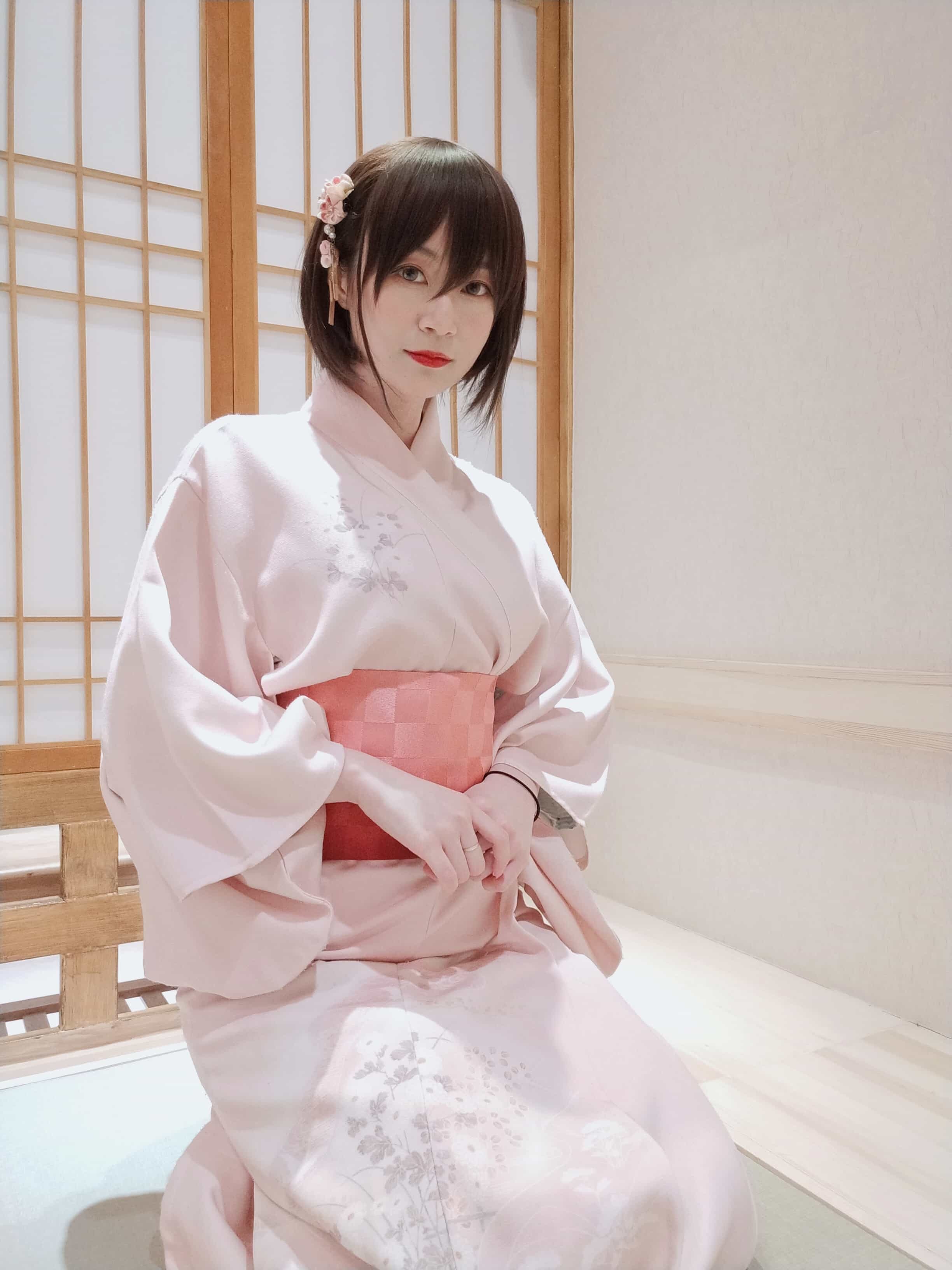 Coser小姐姐 白银81 NO.001 和服温泉[40P]-六色网