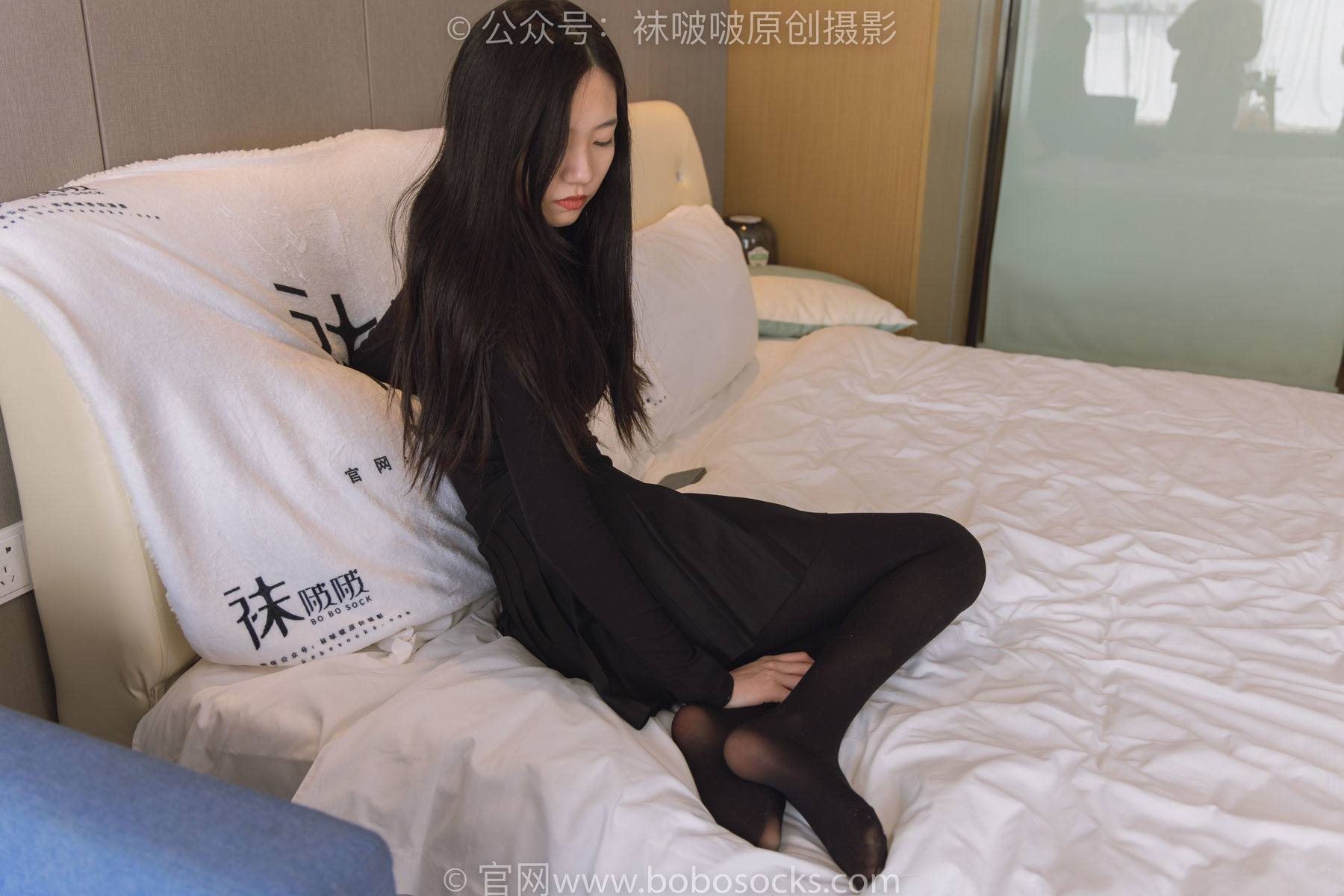 图片[110]-BoBoSocks袜啵啵 No.184 小甜豆-黑皮鞋、厚黑丝[140P]-六色网