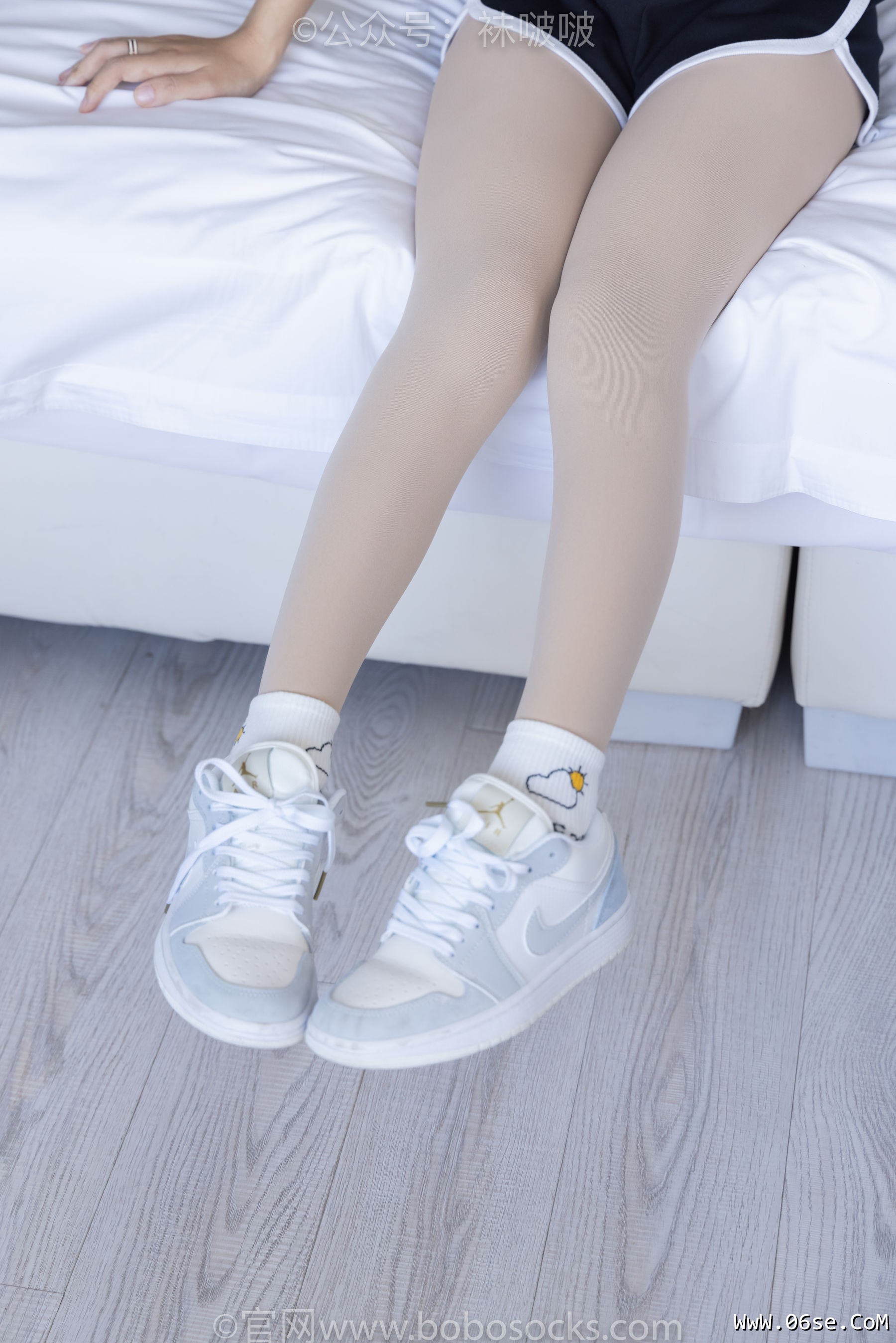 图片[22]-BoBoSocks袜啵啵 No.031 小奶熊-AJ板鞋、白棉袜、厚肉丝[148P]-六色网