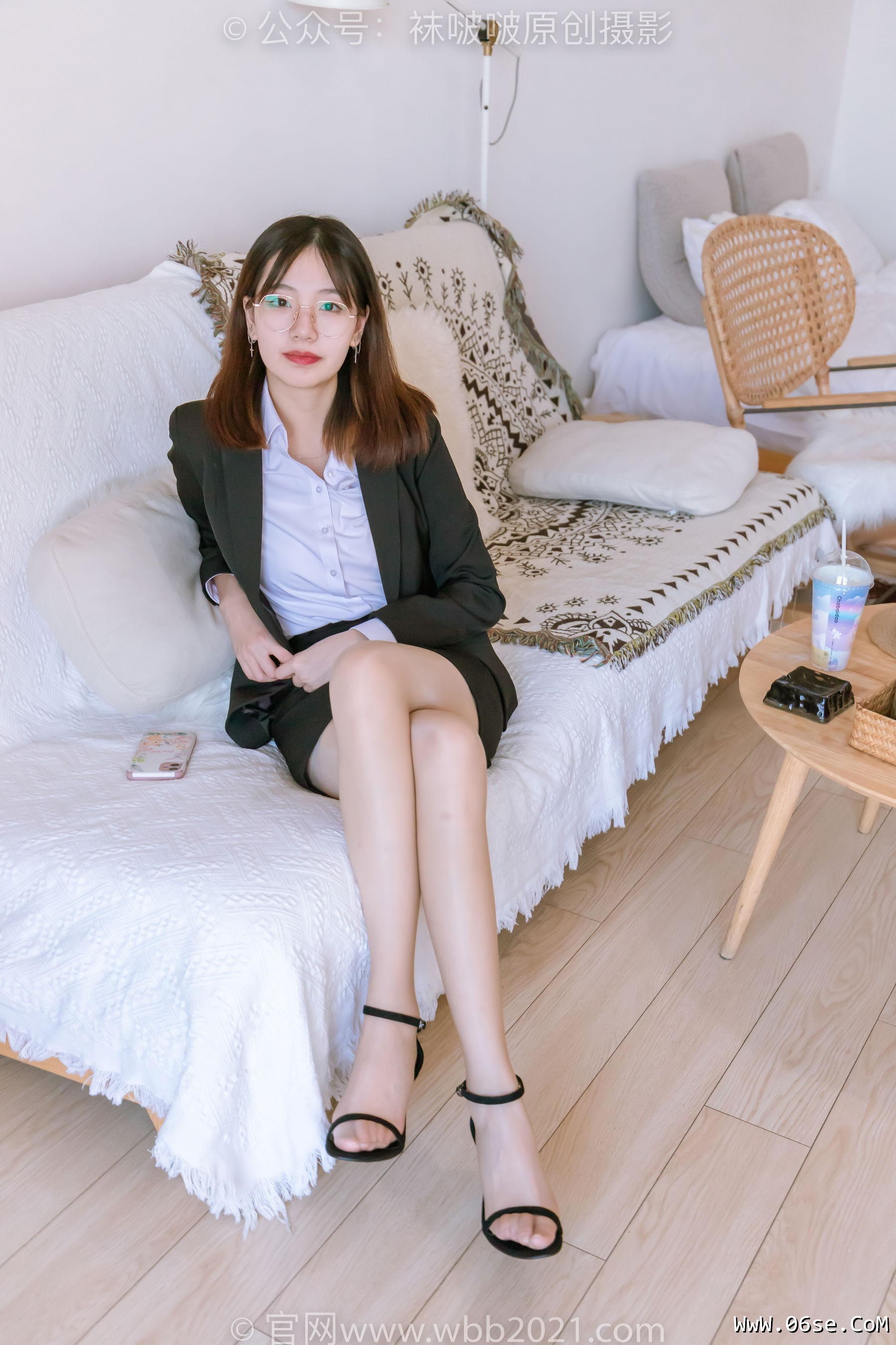 图片[46]-BoBoSocks袜啵啵 No.267 小甜豆 -高跟鞋、油亮肉丝、ol制服[129P]-六色网