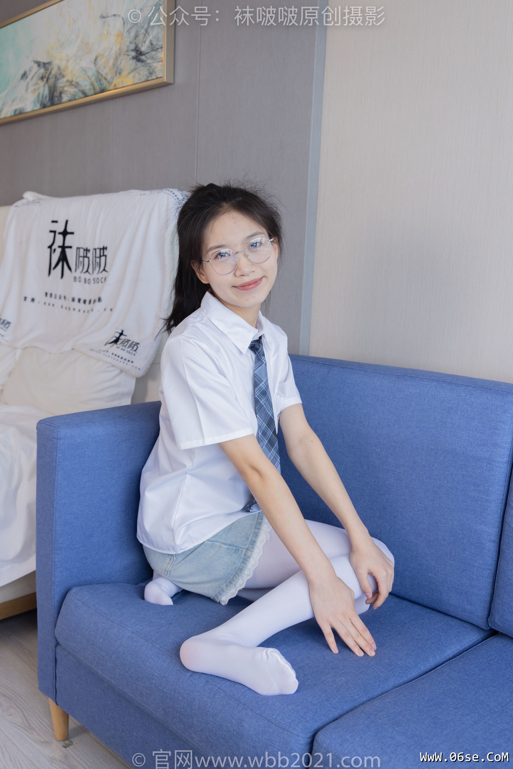 图片[109]-BoBoSocks袜啵啵 No.276 芝士 -皮鞋、厚白丝、裸足[144P]-六色网