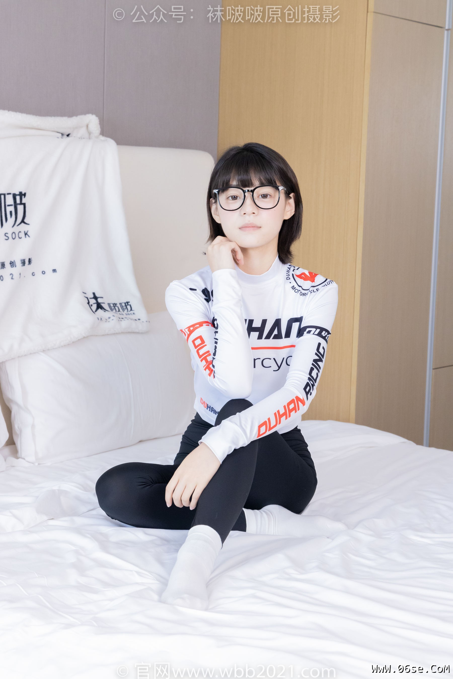 图片[107]-BoBoSocks袜啵啵 No.410 糯米 -运动鞋、白棉袜、肉丝、瑜伽裤裤里丝[145P]-六色网
