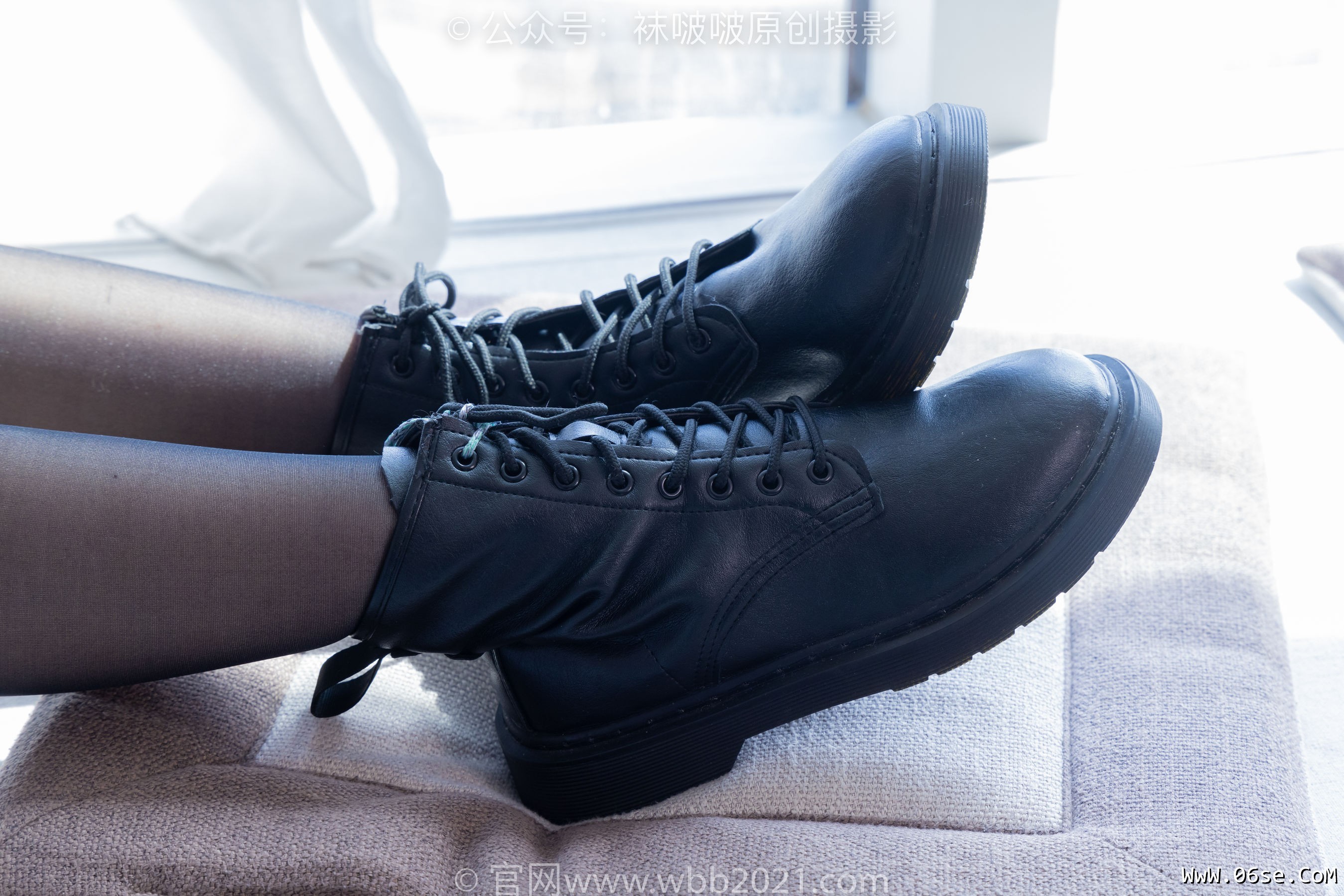 图片[91]-BoBoSocks袜啵啵 No.406 甜甜圈 -马丁靴、黑丝[150P]-六色网