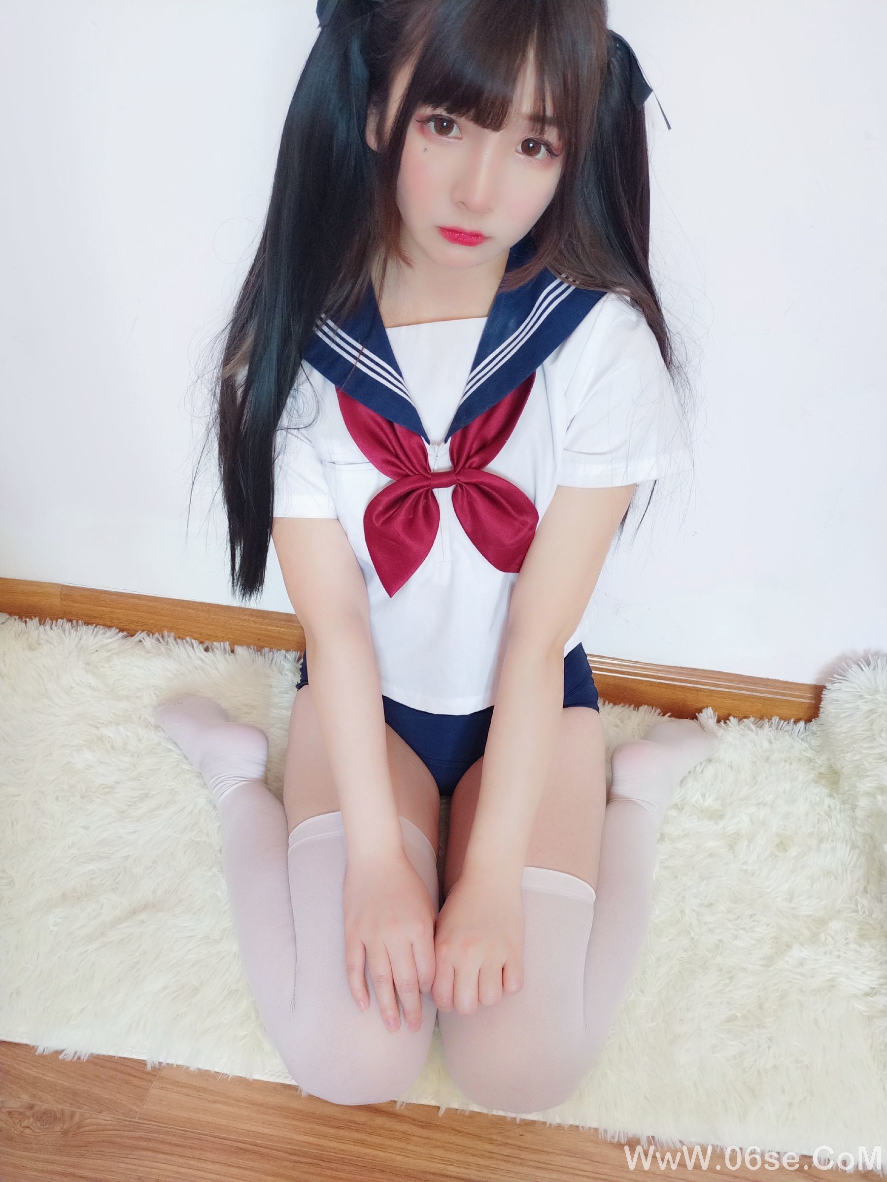 图片[16]-二次元美女古川kagura 水手服死库水[16P]-六色网