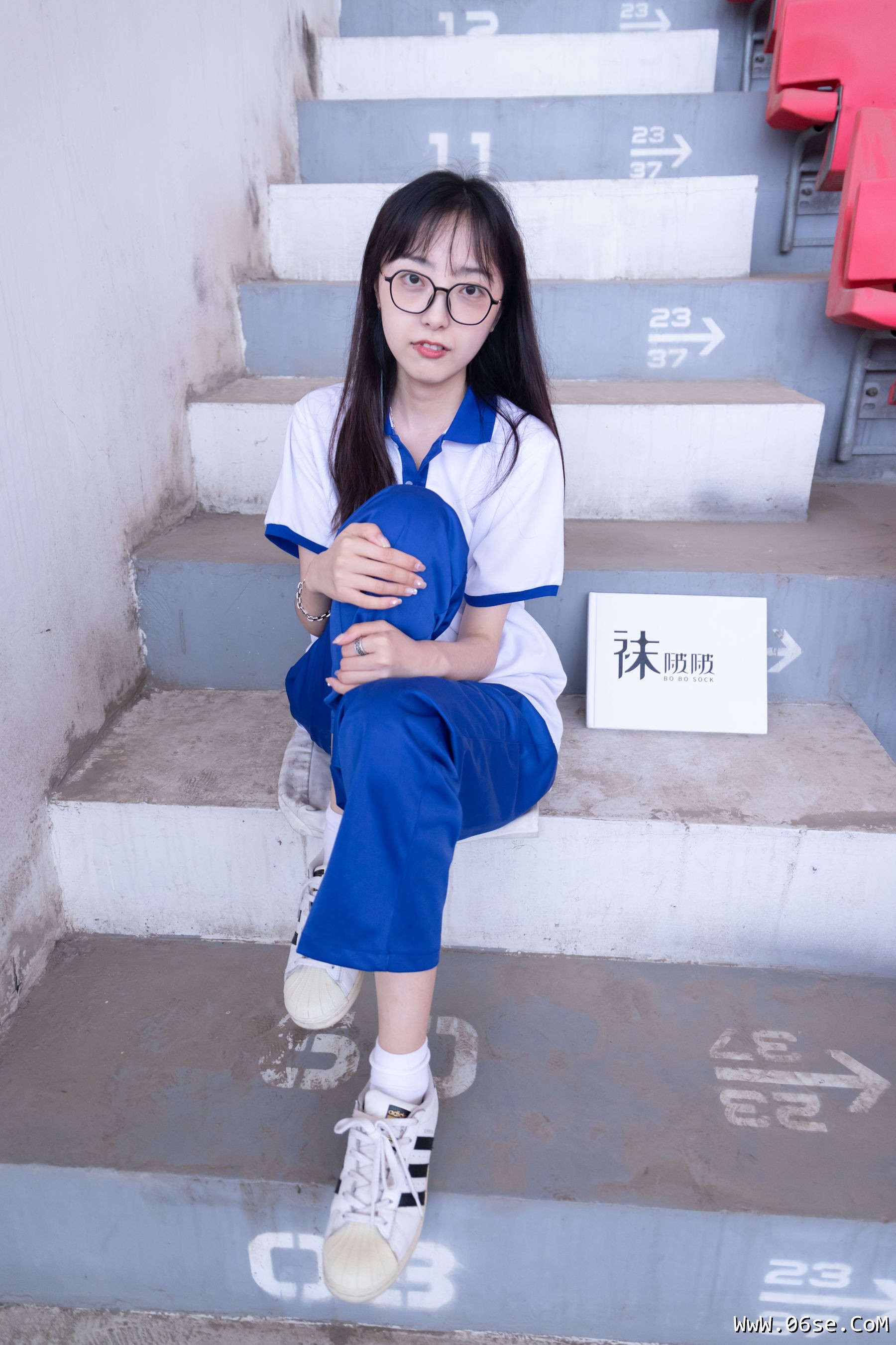 图片[22]-BoBoSocks袜啵啵 No.002 稚予-校服、贝壳头、白棉袜、裸足[139P]-六色网