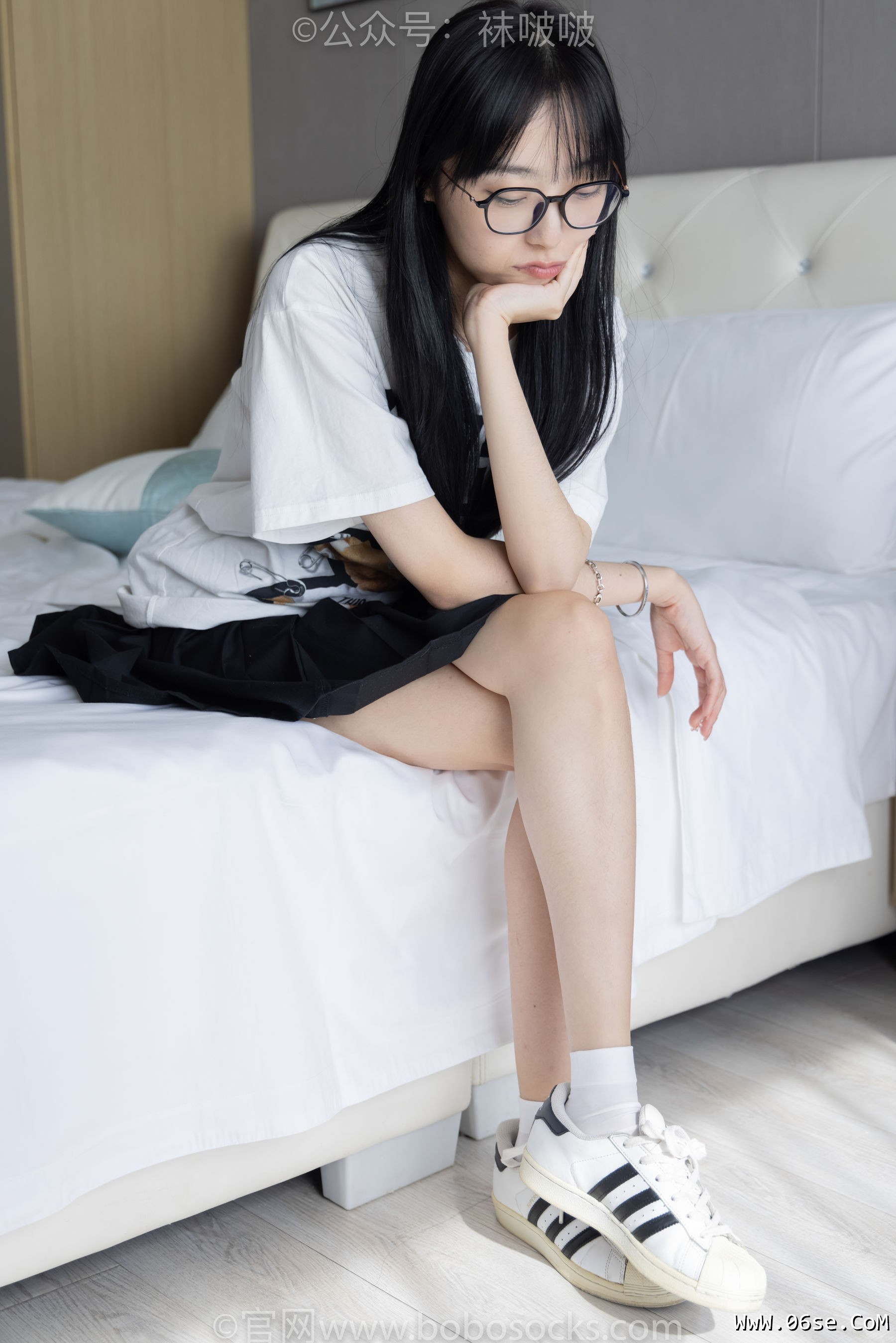 图片[146]-BoBoSocks袜啵啵 No.033 稚予-贝壳头、天鹅绒黑袜、天鹅绒白袜[154P]-六色网