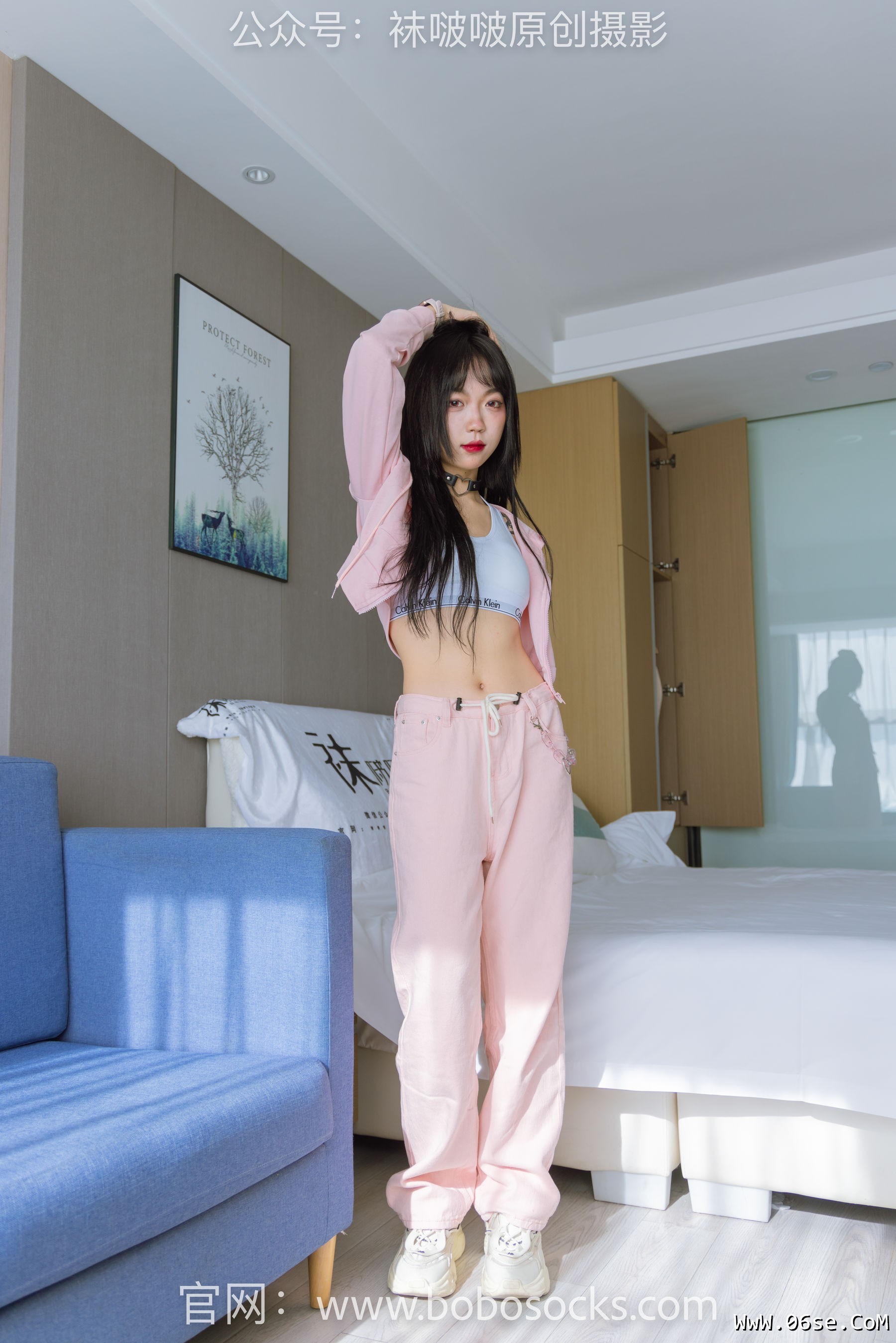 图片[64]-BoBoSocks袜啵啵 No.141 周周-运动鞋、白棉袜、裸足[140P]-六色网