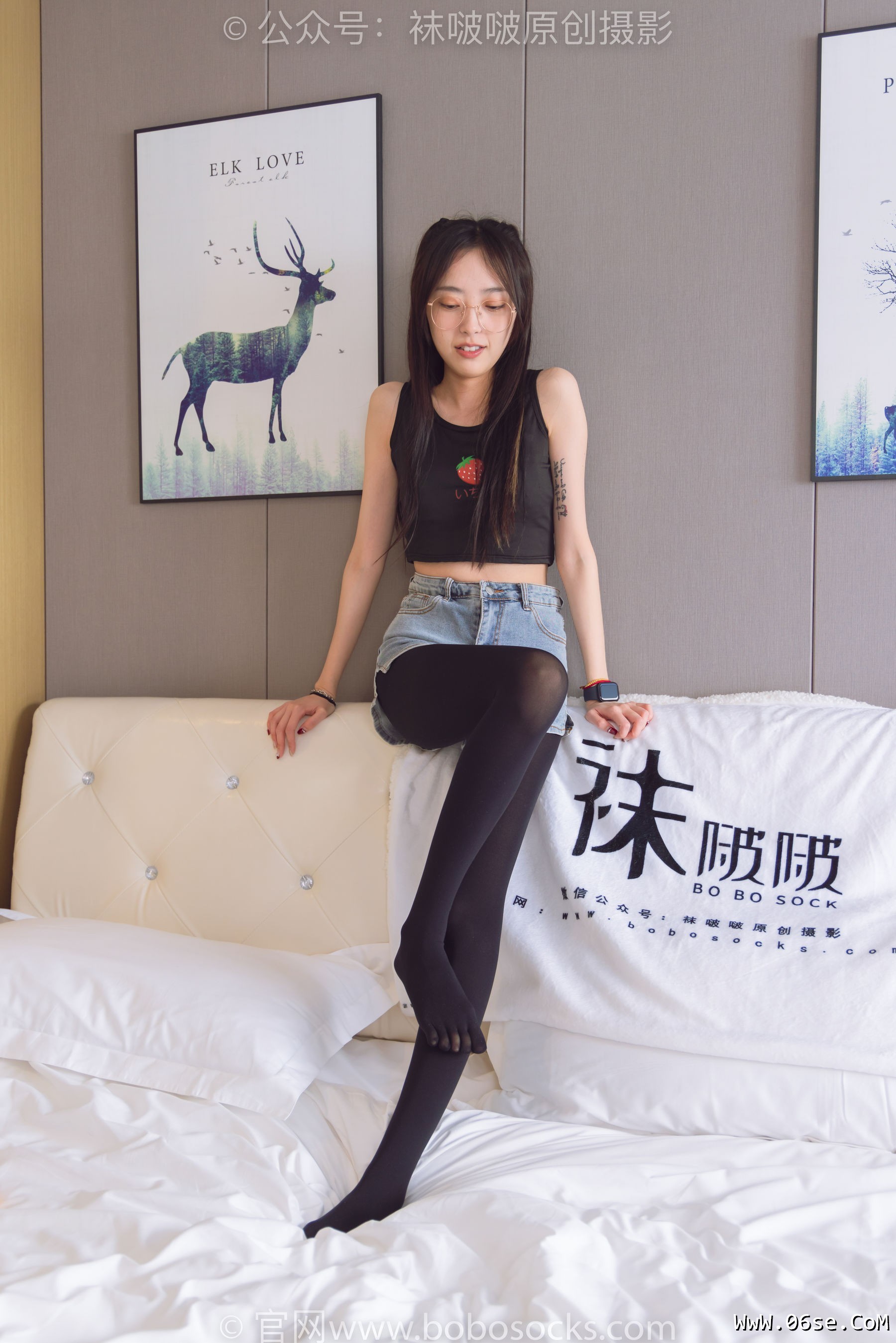 图片[23]-BoBoSocks袜啵啵 No.192 稚予-高跟鞋、黑色五指袜[139P]-六色网