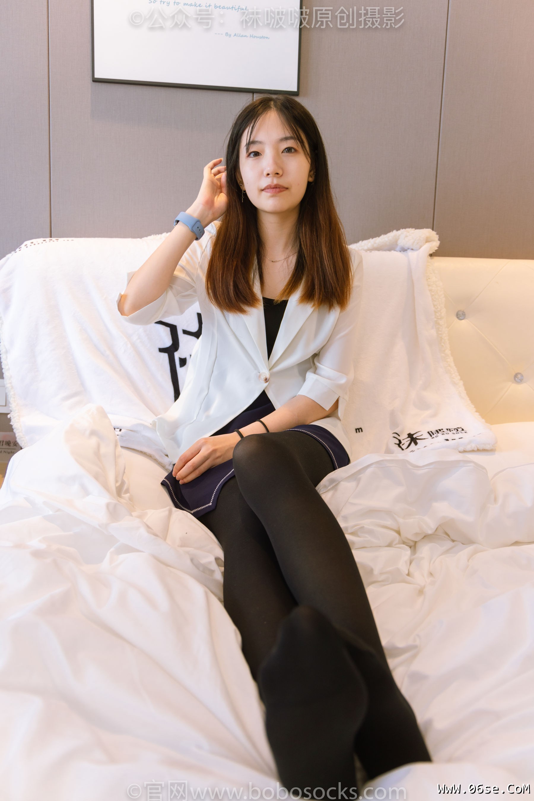 图片[25]-BoBoSocks袜啵啵 No.150 小甜豆-高跟鞋、厚黑丝[140P]-六色网