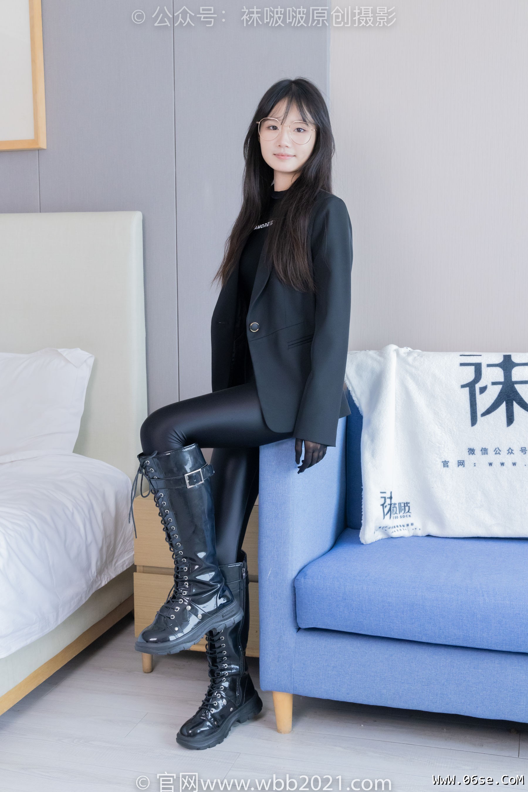 图片[24]-BoBoSocks袜啵啵 No.423 甜甜圈 -长靴、黑丝、连体衣裤里丝[145P]-六色网