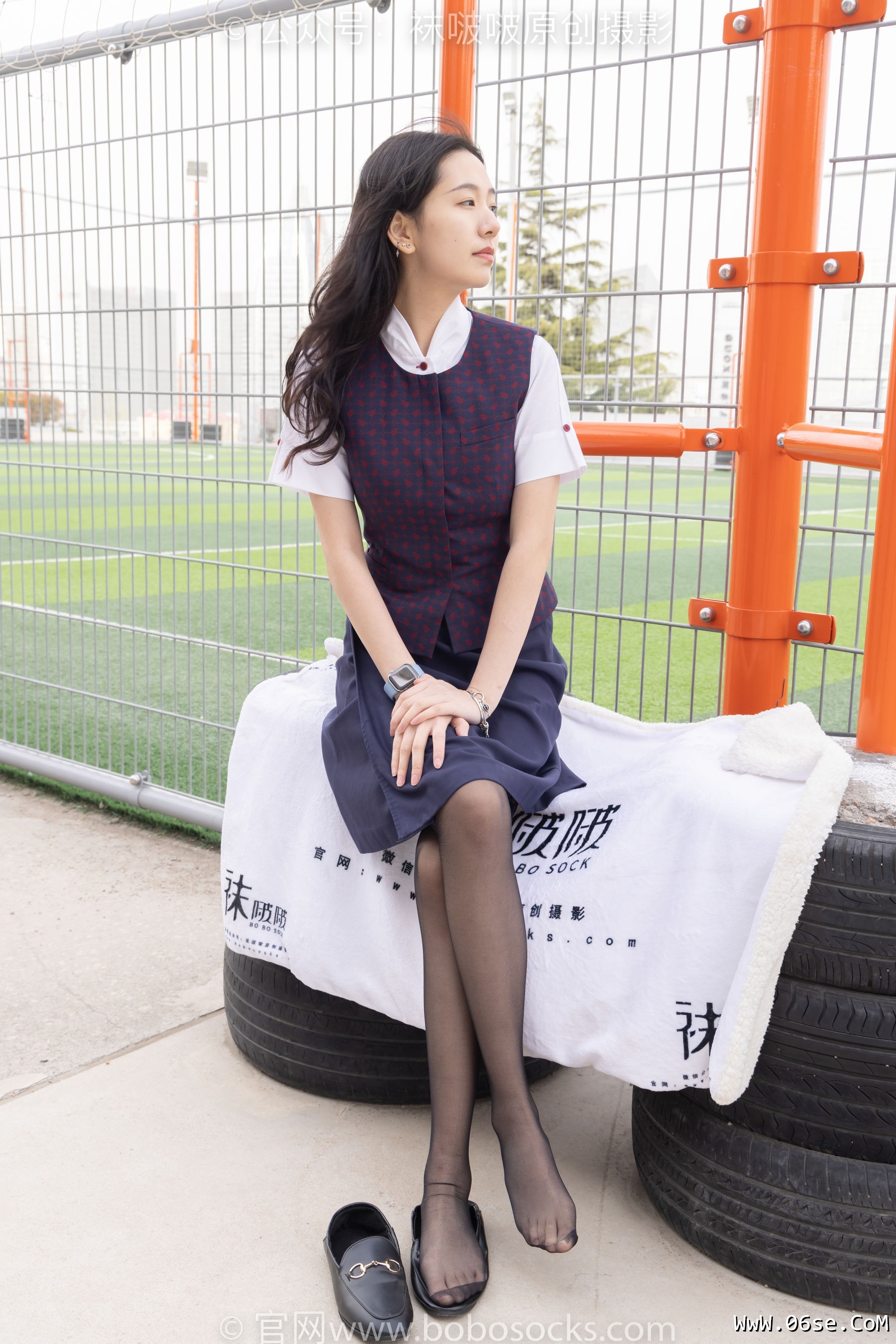 图片[121]-BoBoSocks袜啵啵 No.227 小甜豆-皮鞋、黑丝、裸足[150P]-六色网