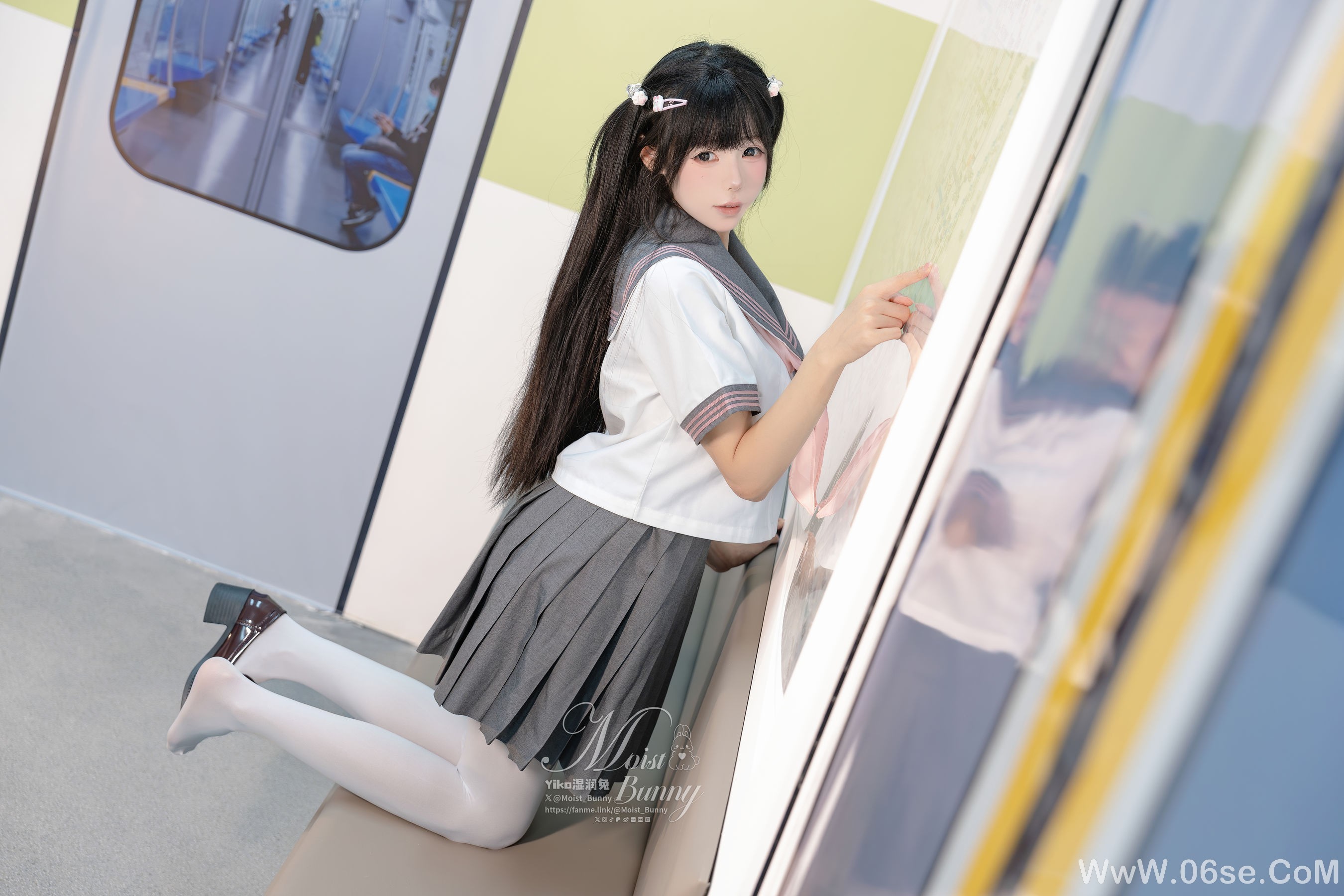 图片[12]-咬一口兔娘 – 地铁萌妹[88P]-六色网