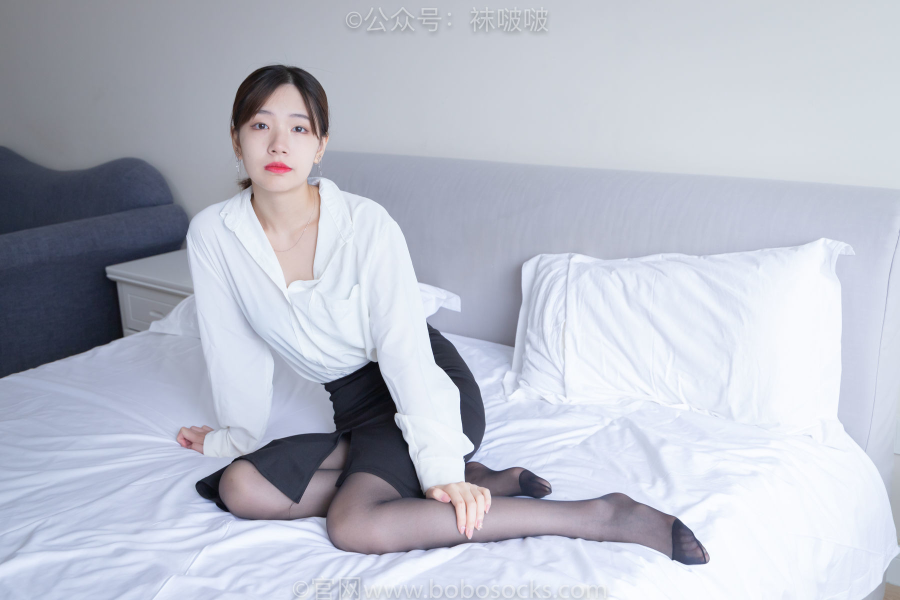 图片[85]-BoBoSocks袜啵啵 No.017 小甜豆-OL制服、高跟鞋、黑丝[131P]-六色网
