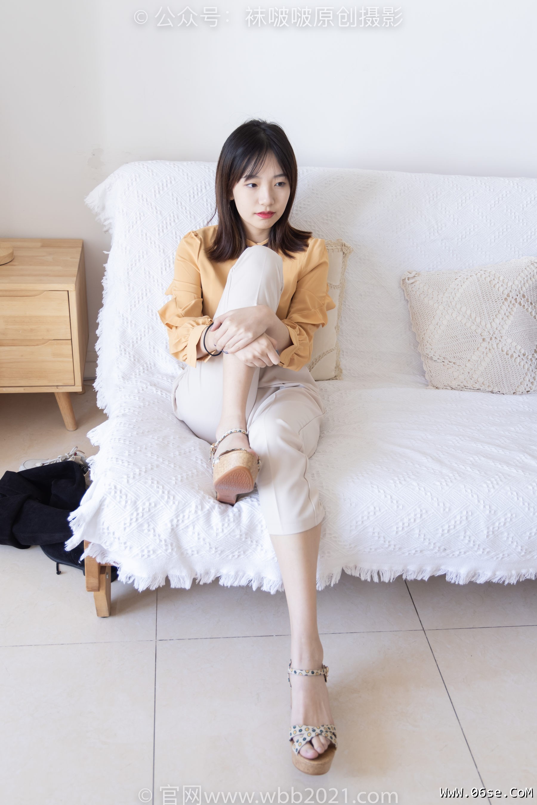 图片[154]-BoBoSocks袜啵啵 No.240 小甜豆-三双高跟鞋、肉丝、裸足[156P]-六色网