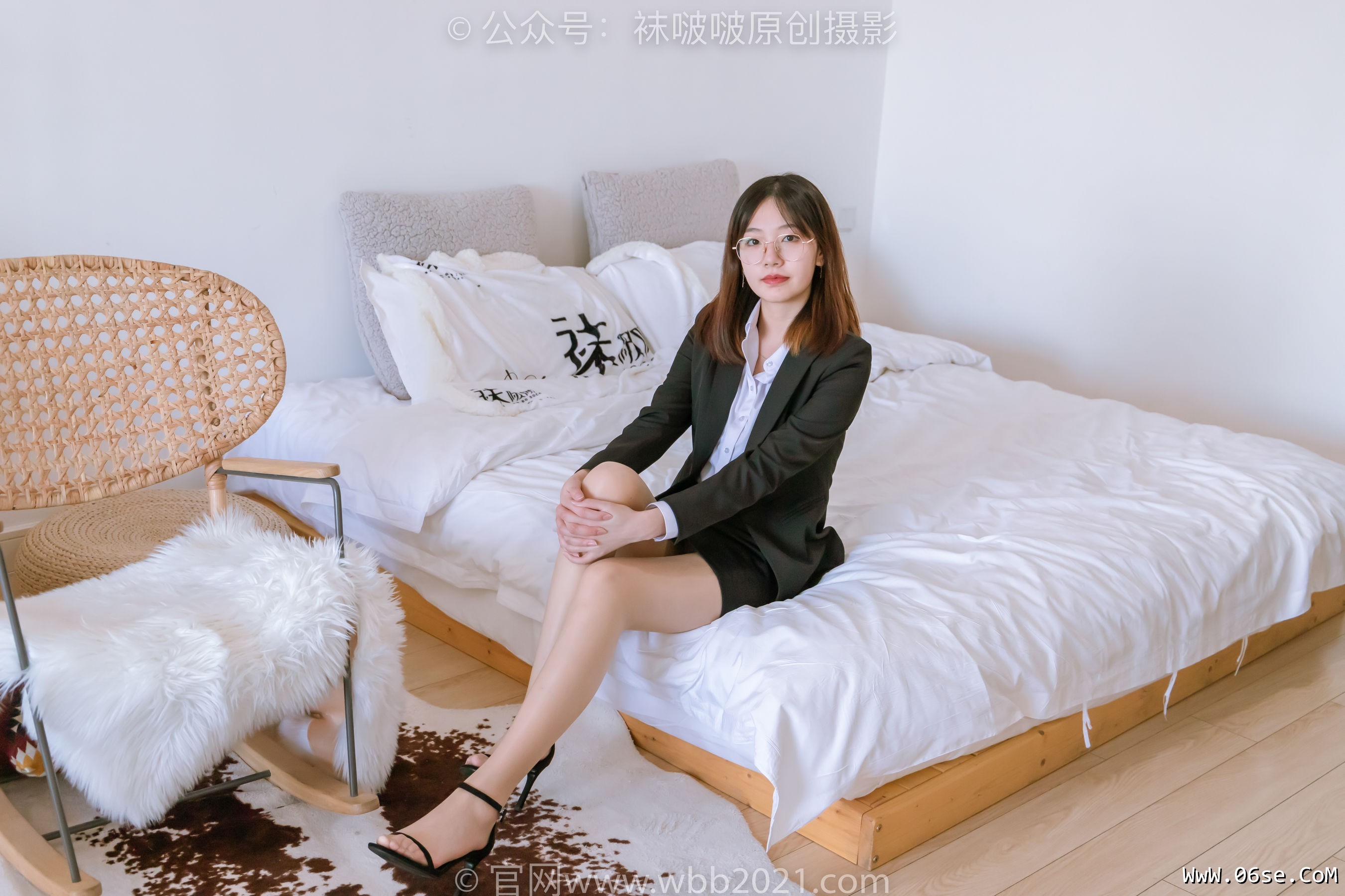 图片[119]-BoBoSocks袜啵啵 No.267 小甜豆 -高跟鞋、油亮肉丝、ol制服[129P]-六色网