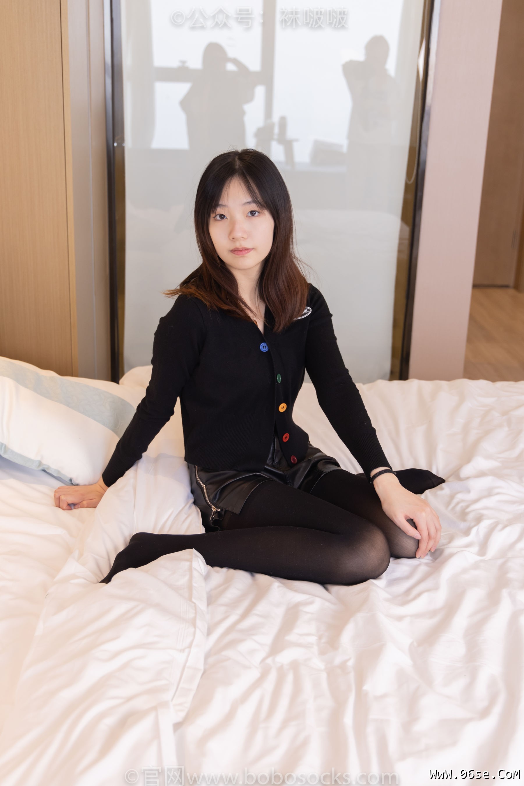图片[53]-BoBoSocks袜啵啵 No.072 小甜豆-两双长靴、厚黑丝、厚肉丝[144P]-六色网