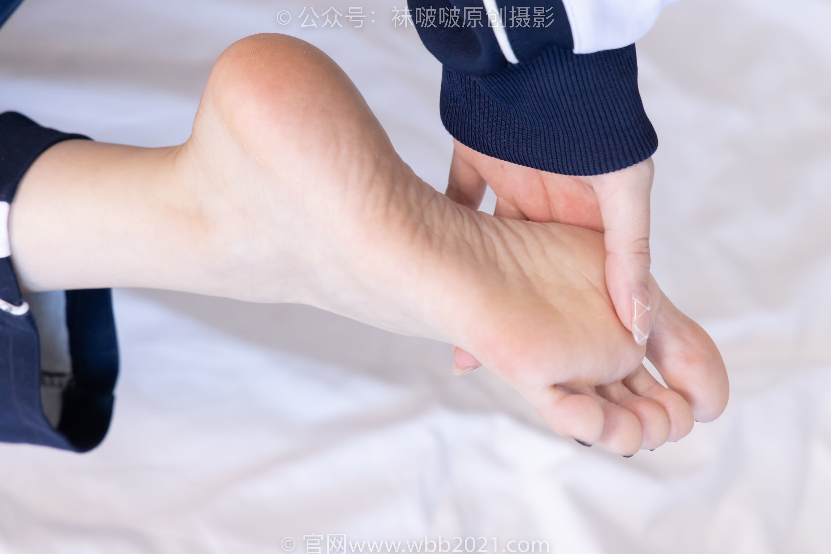 图片[119]-BoBoSocks袜啵啵 No.398 稚予 -板鞋、白船袜、裸足、裸足[150P]-六色网