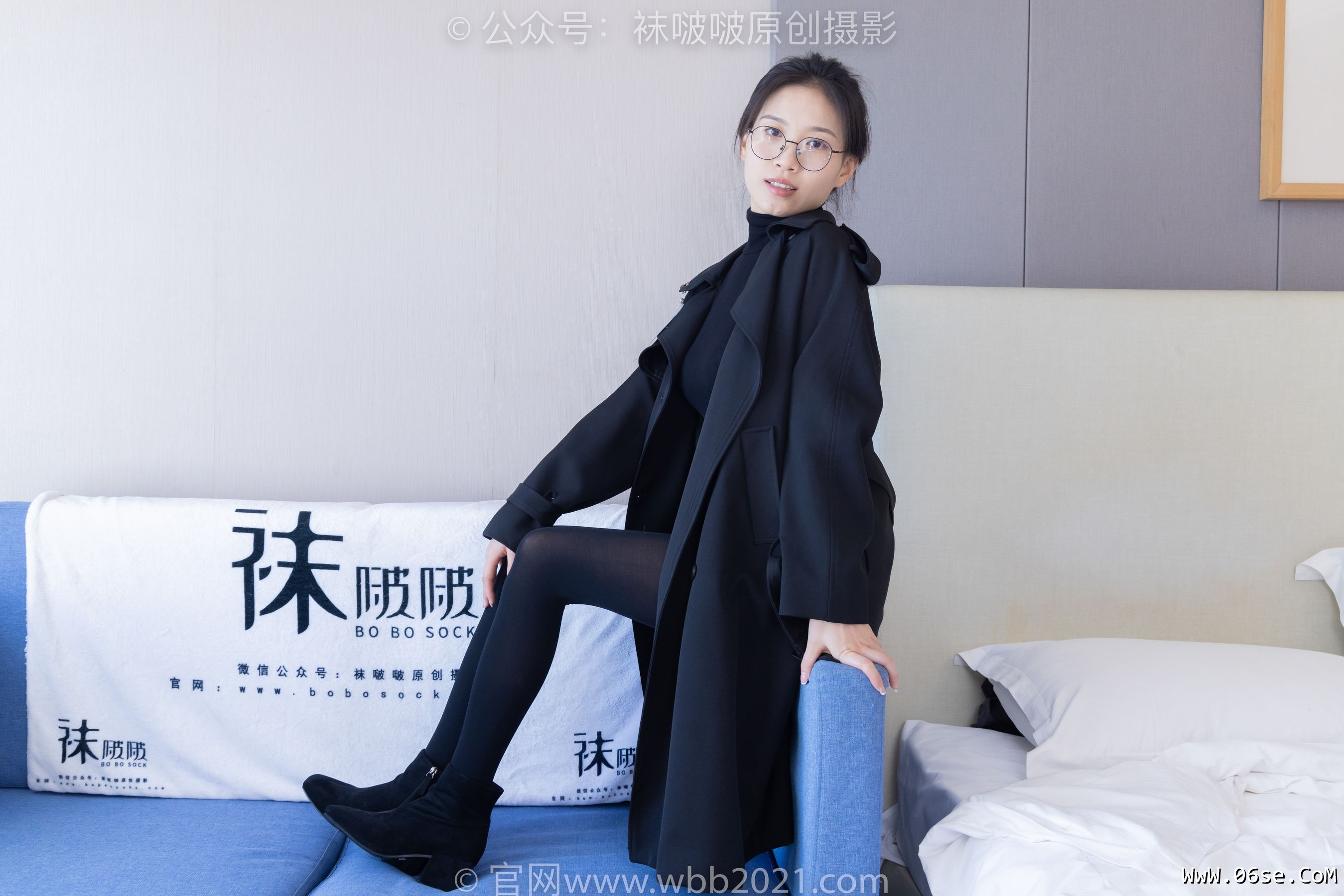 图片[24]-BoBoSocks袜啵啵 No.365 芝士 -短靴、平底鞋、厚黑丝、厚灰丝[140P]-六色网
