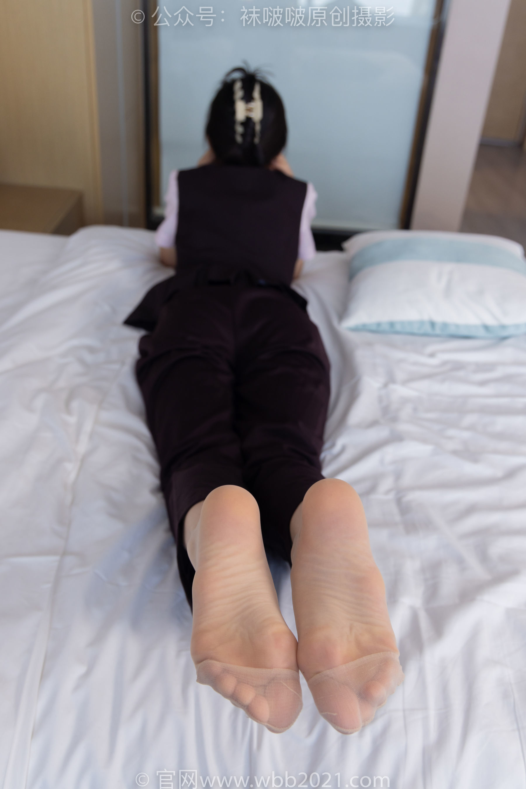 图片[7]-BoBoSocks袜啵啵 No.271 芝士 -平底鞋、短肉丝、银行制服[146P]-六色网