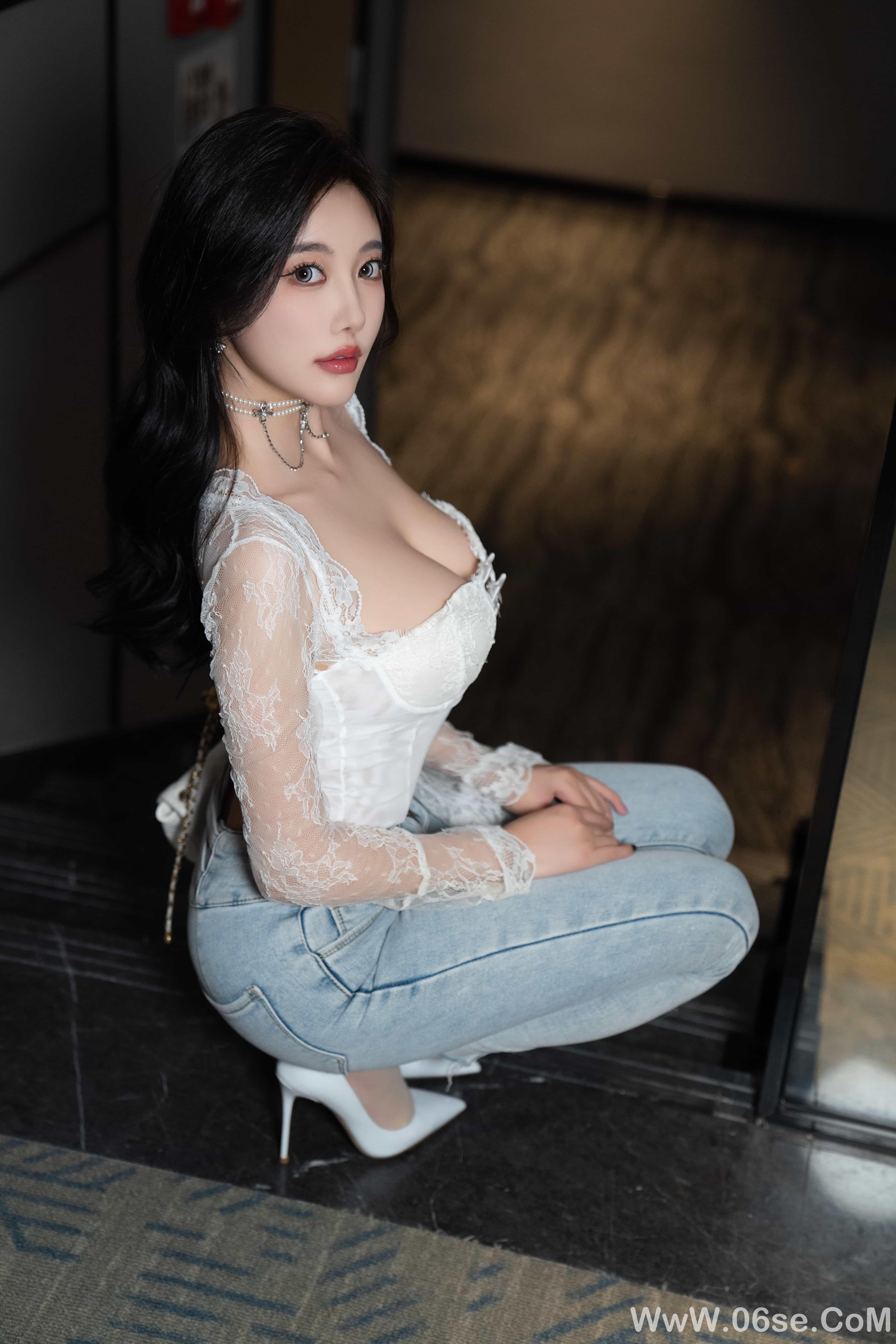 图片[7]-杨晨晨Yome – 简约牛仔裤[90P]-六色网