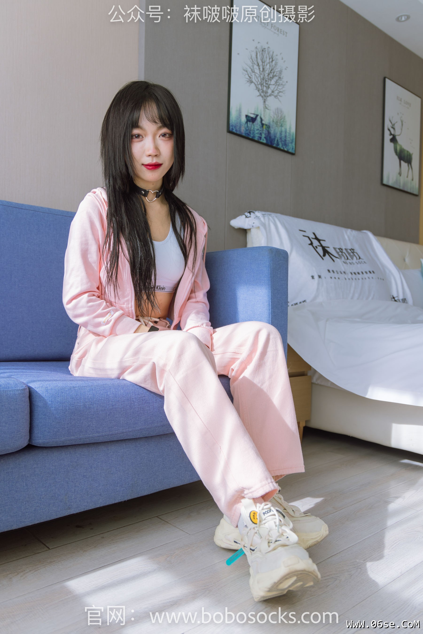 图片[76]-BoBoSocks袜啵啵 No.141 周周-运动鞋、白棉袜、裸足[140P]-六色网