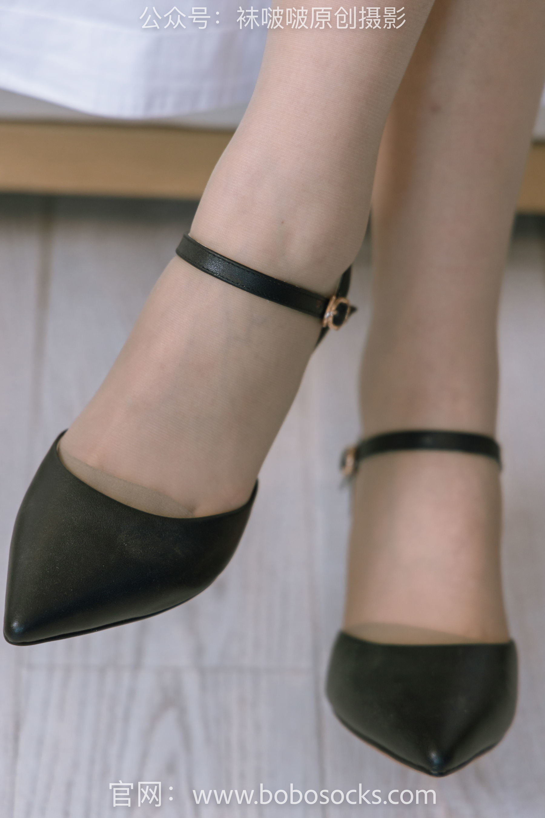 图片[2]-BoBoSocks袜啵啵 No.148 小淳-高跟鞋、咖啡丝、银行制服[140P]-六色网