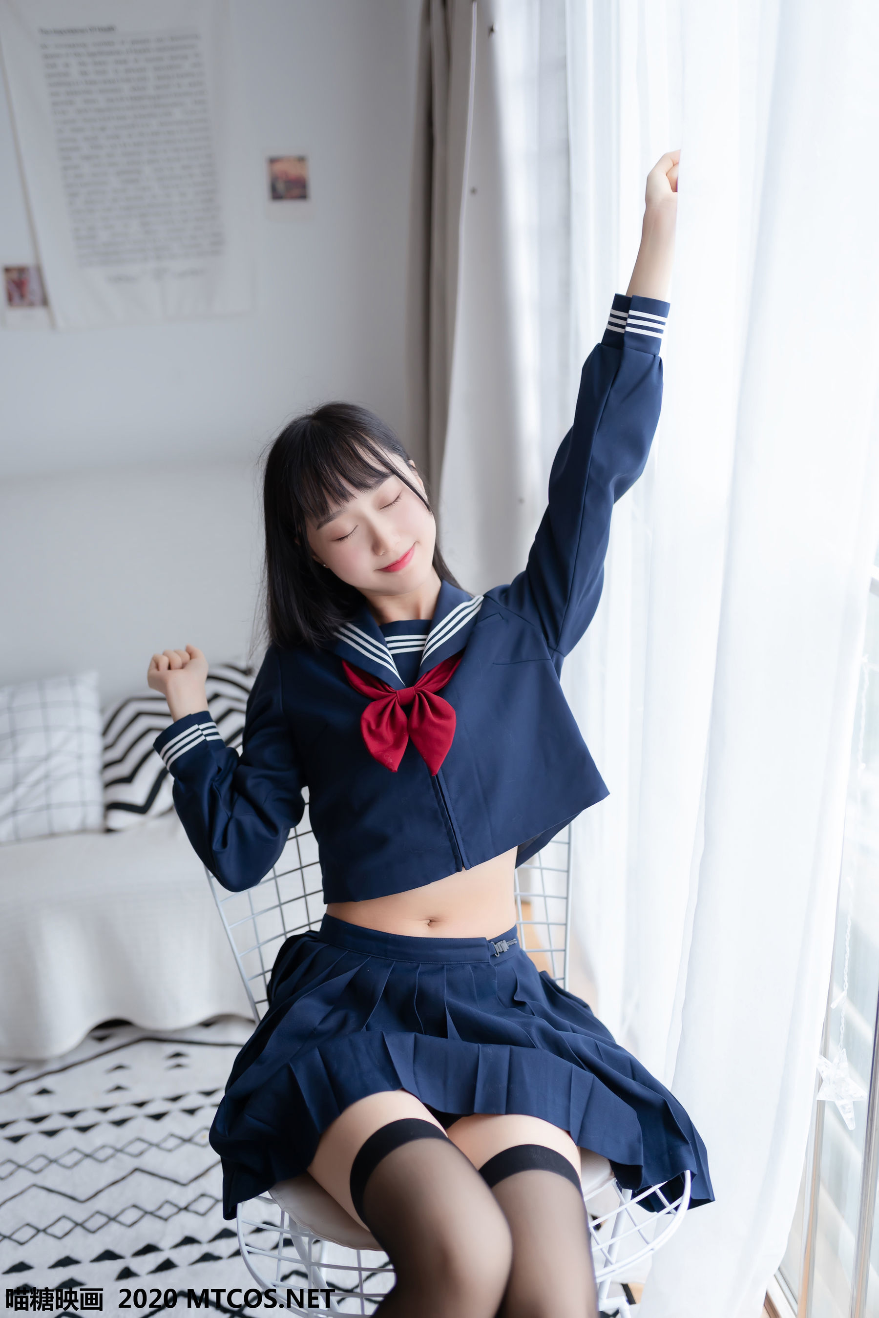 图片[28]-[喵糖映画] JKL.005 水手JK制服 [42P]-六色网