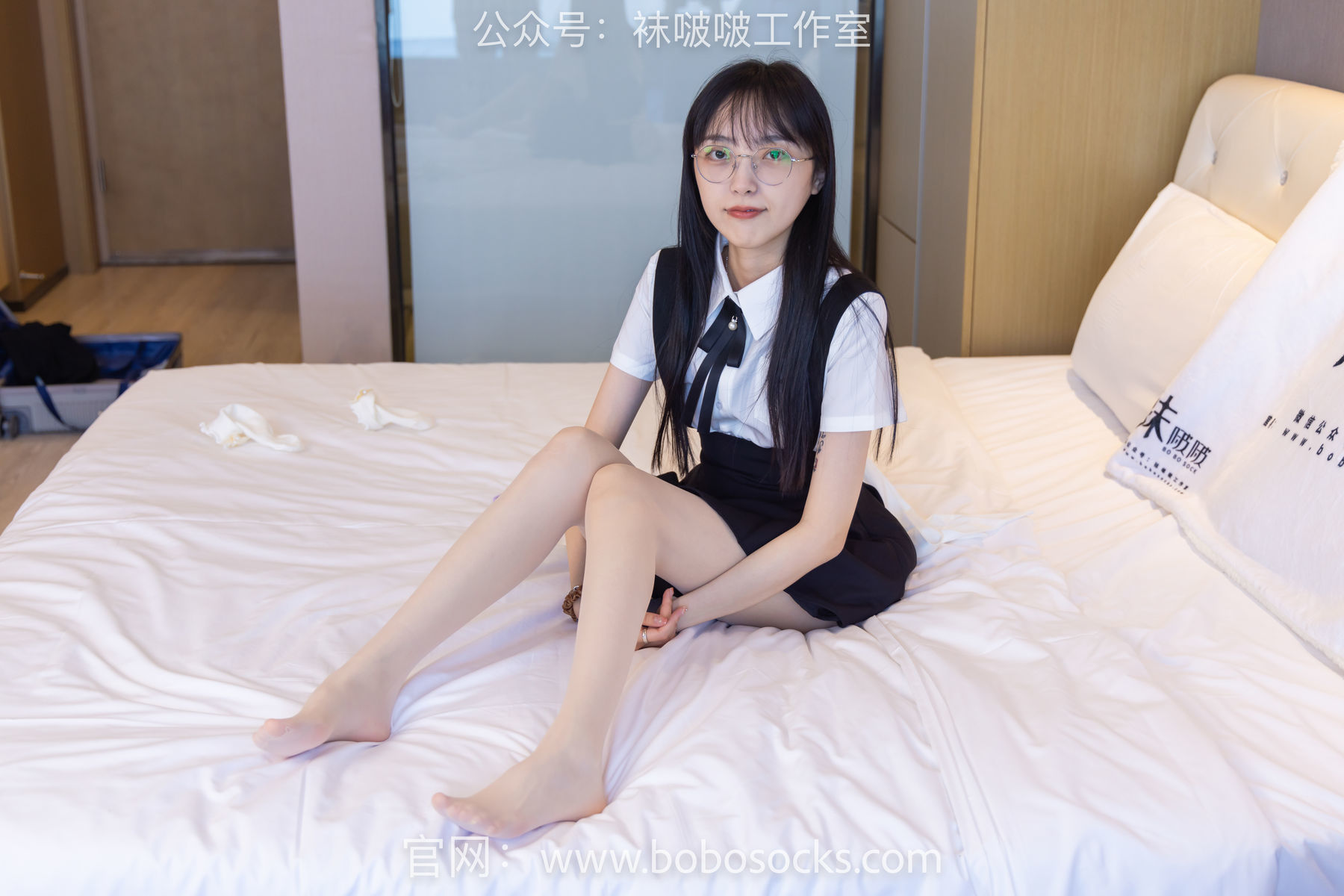 图片[138]-BoBoSocks袜啵啵 No.121 稚予-高跟鞋、白棉袜、肉丝[140P]-六色网