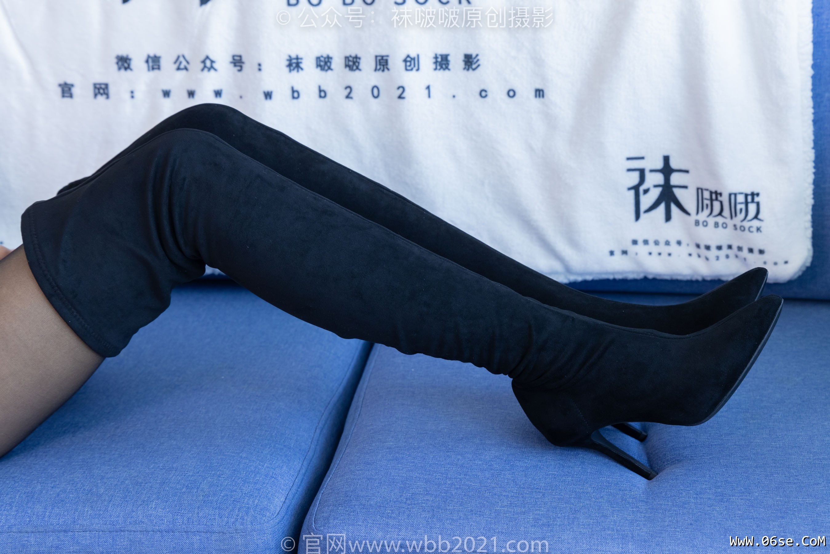 图片[76]-BoBoSocks袜啵啵 No.383 奶油 -长靴、高跟长靴、黑丝、网袜、裸足[150P]-六色网