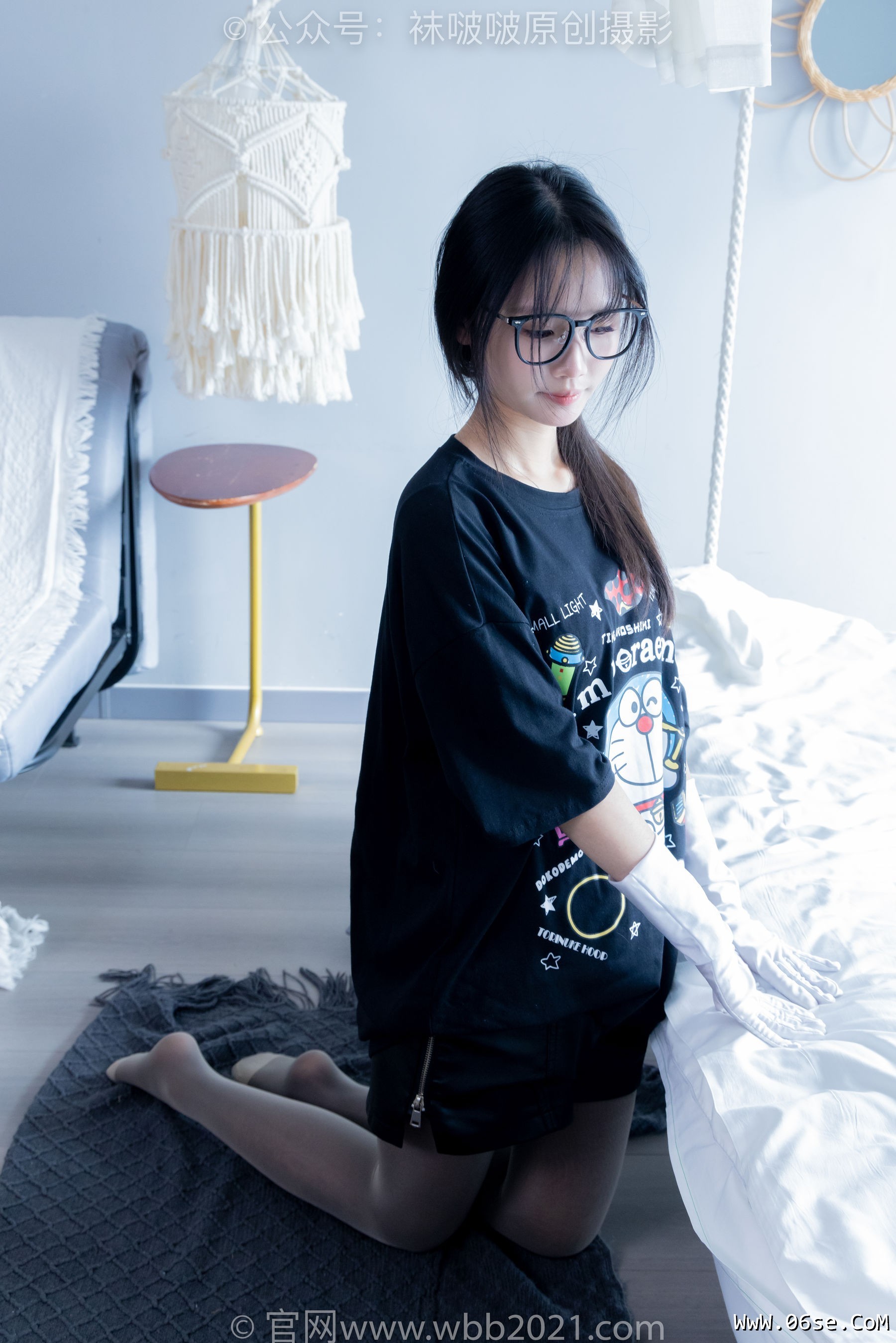 图片[53]-BoBoSocks袜啵啵 No.343 甜甜圈 -高跟长靴、黑丝打底、肉丝[150P]-六色网