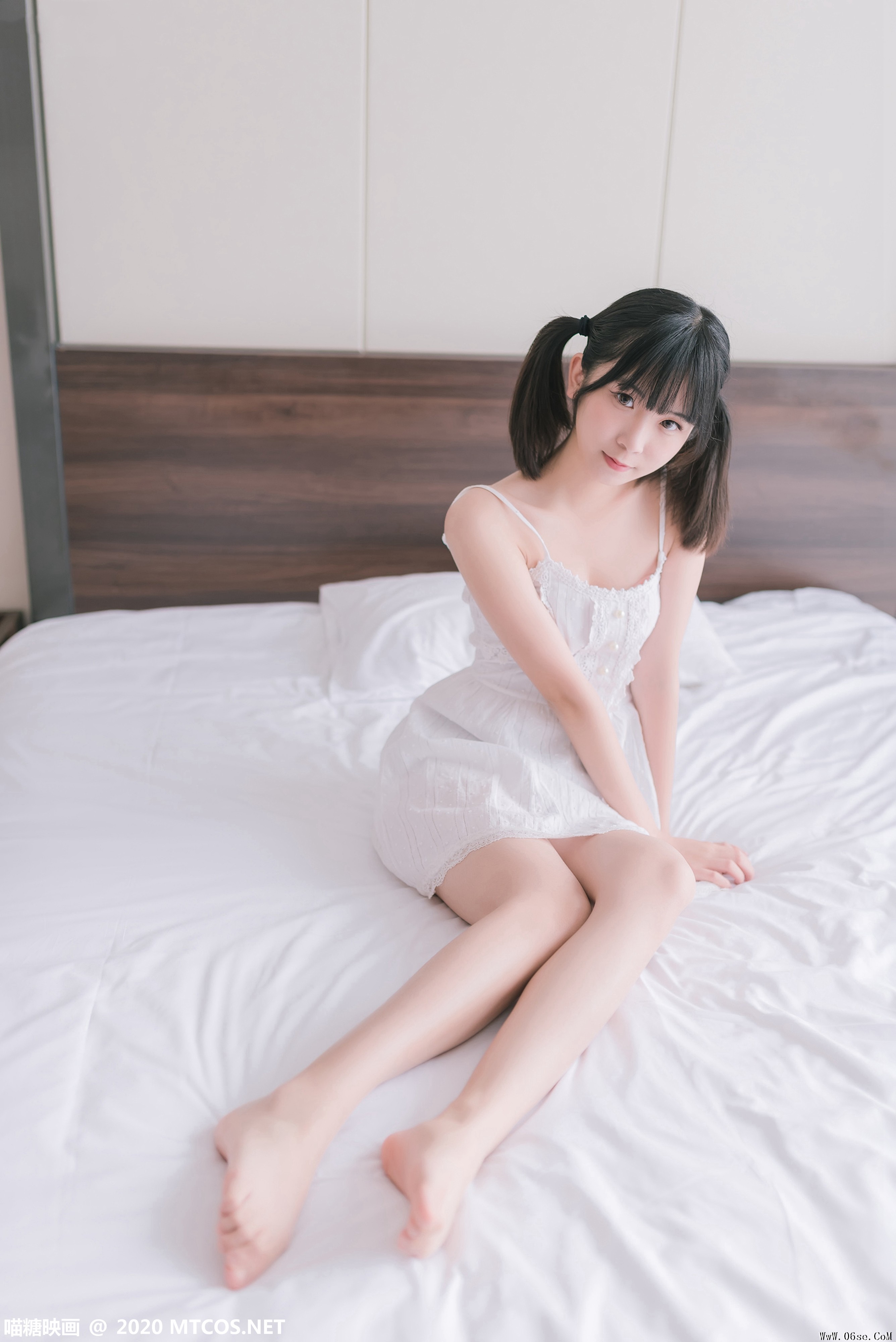 图片[24]-喵糖映画 VOL.177 白裙少女[47P／233M]-六色网