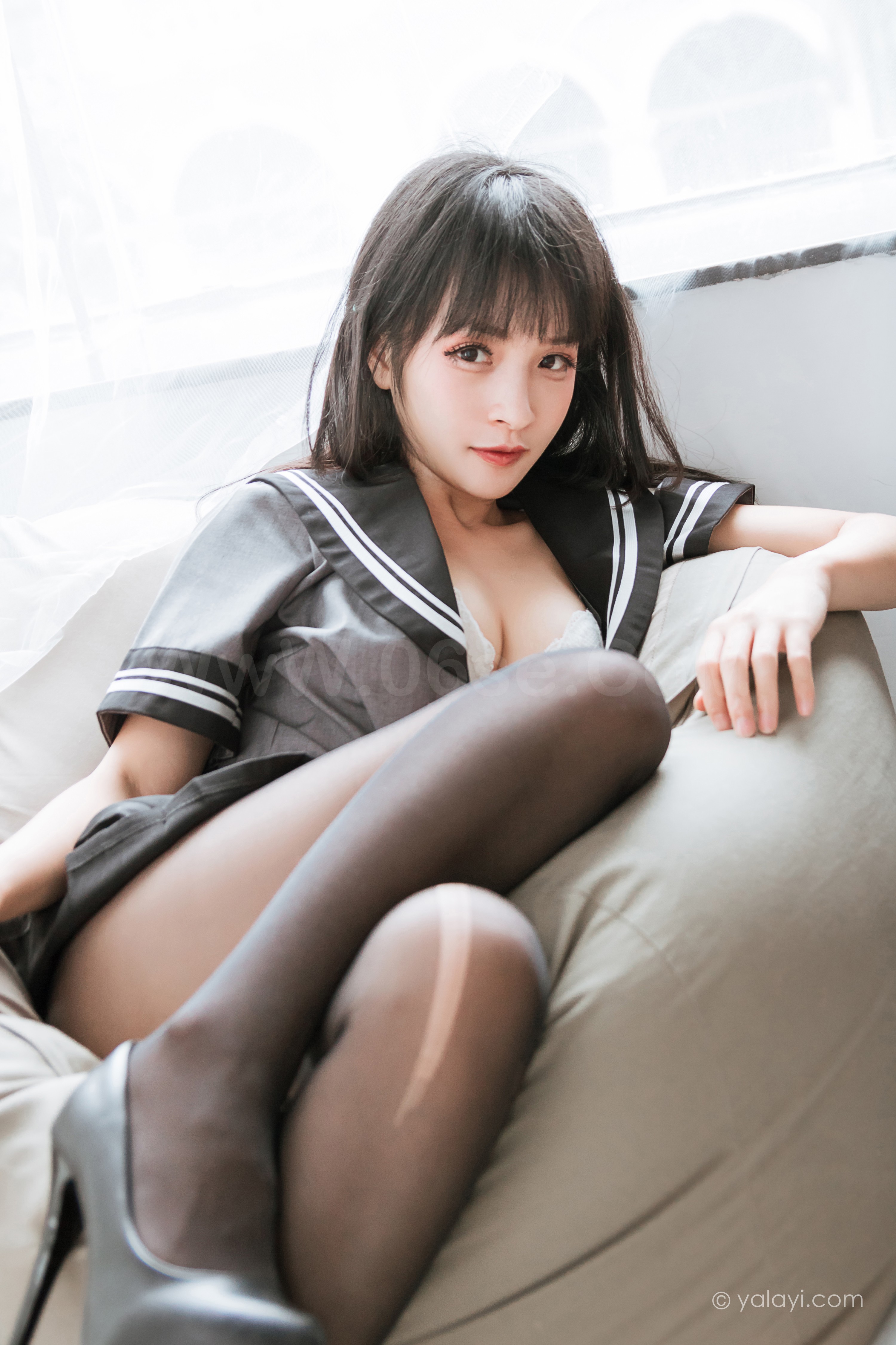 图片[28]-雅拉伊 – 艾丽《疯狂的jk学妹》[43P]-六色网