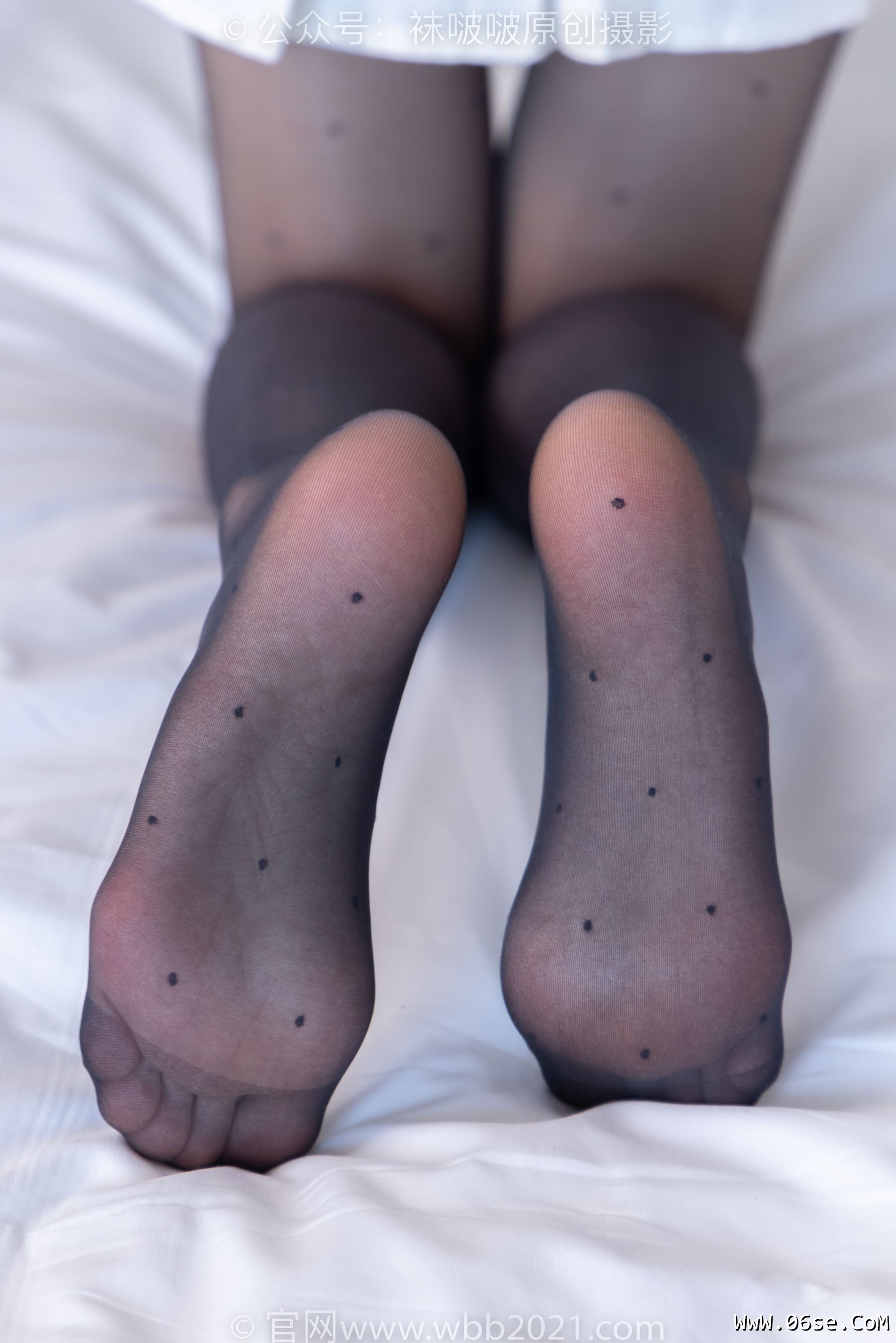 图片[136]-BoBoSocks袜啵啵 No.403 稚予 -高跟鞋、板鞋、波点黑丝、波点白丝[145P]-六色网