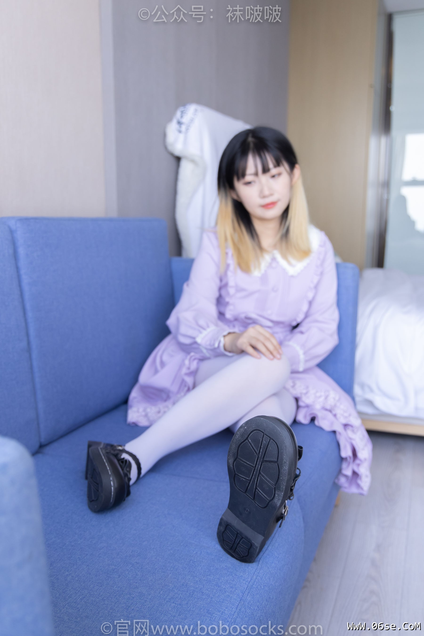图片[12]-BoBoSocks袜啵啵 No.079 砂糖-皮鞋、厚白丝[140P]-六色网