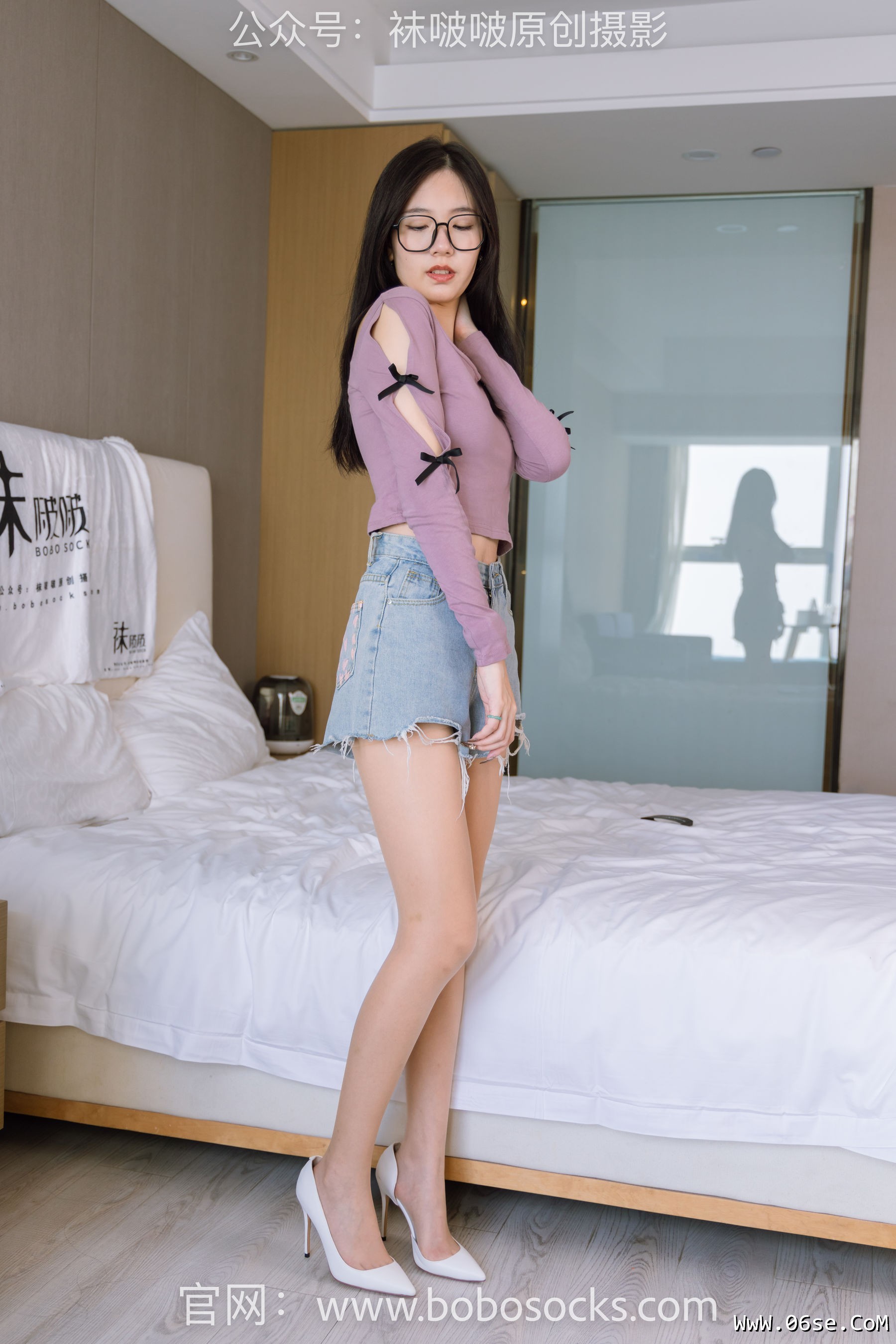 图片[91]-BoBoSocks袜啵啵 No.162 小甜豆-高跟鞋、肉丝、裸足[167P]-六色网