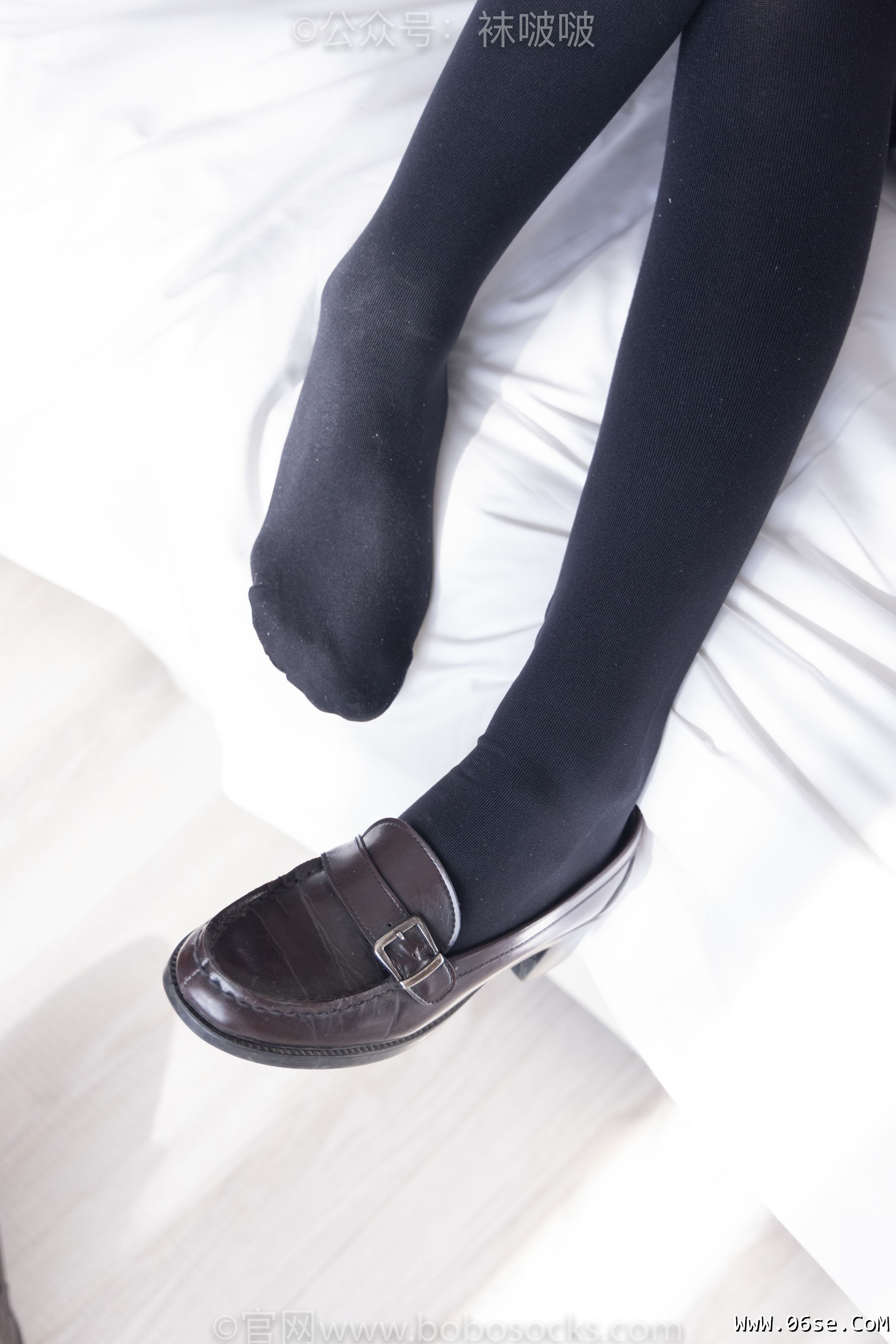 图片[51]-BoBoSocks袜啵啵 No.056 朵朵-JK制服、皮鞋、厚黑丝[135P]-六色网