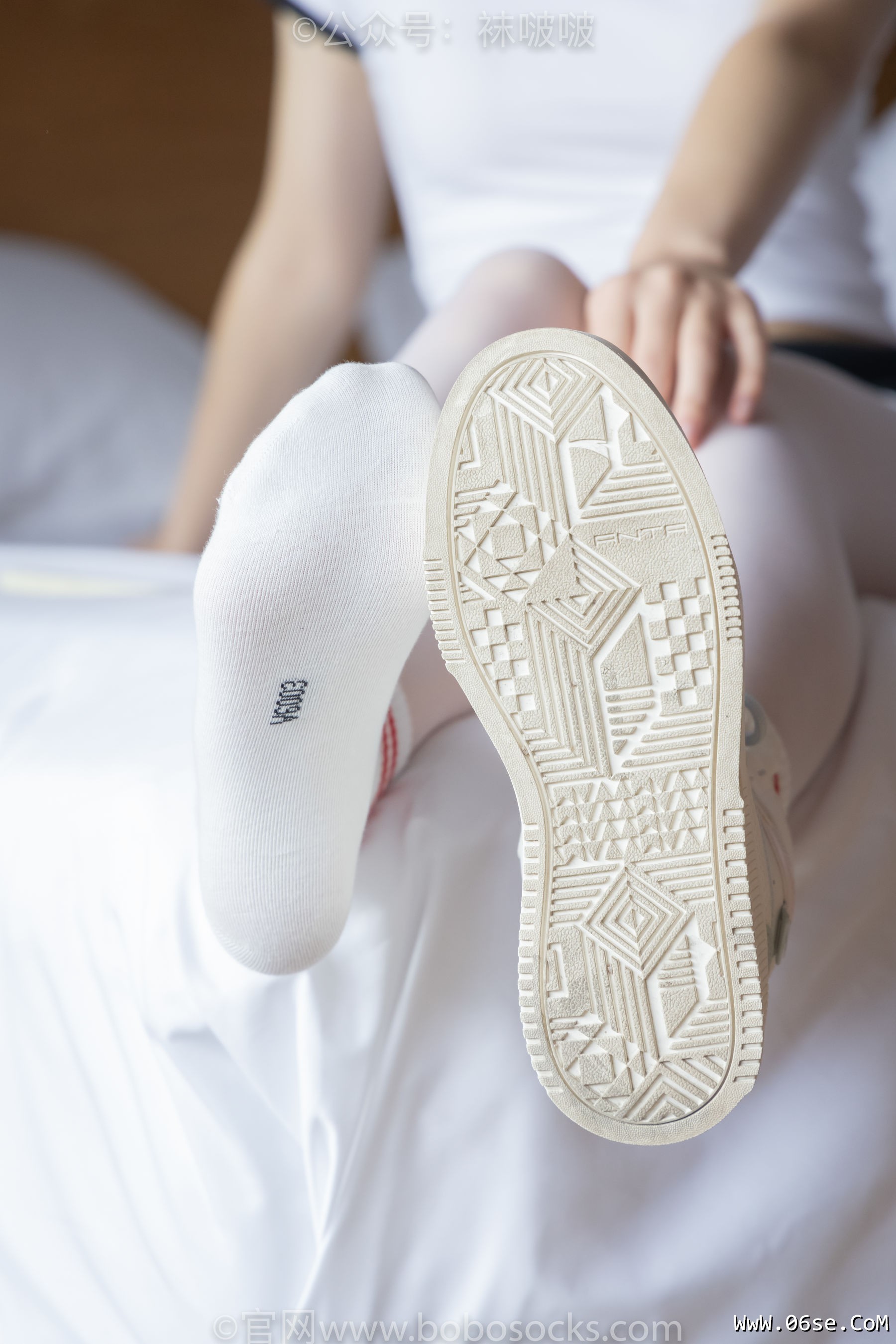 图片[33]-BoBoSocks袜啵啵 积分限定作品004 熊熊-板鞋、白棉袜、白丝[139P]-六色网