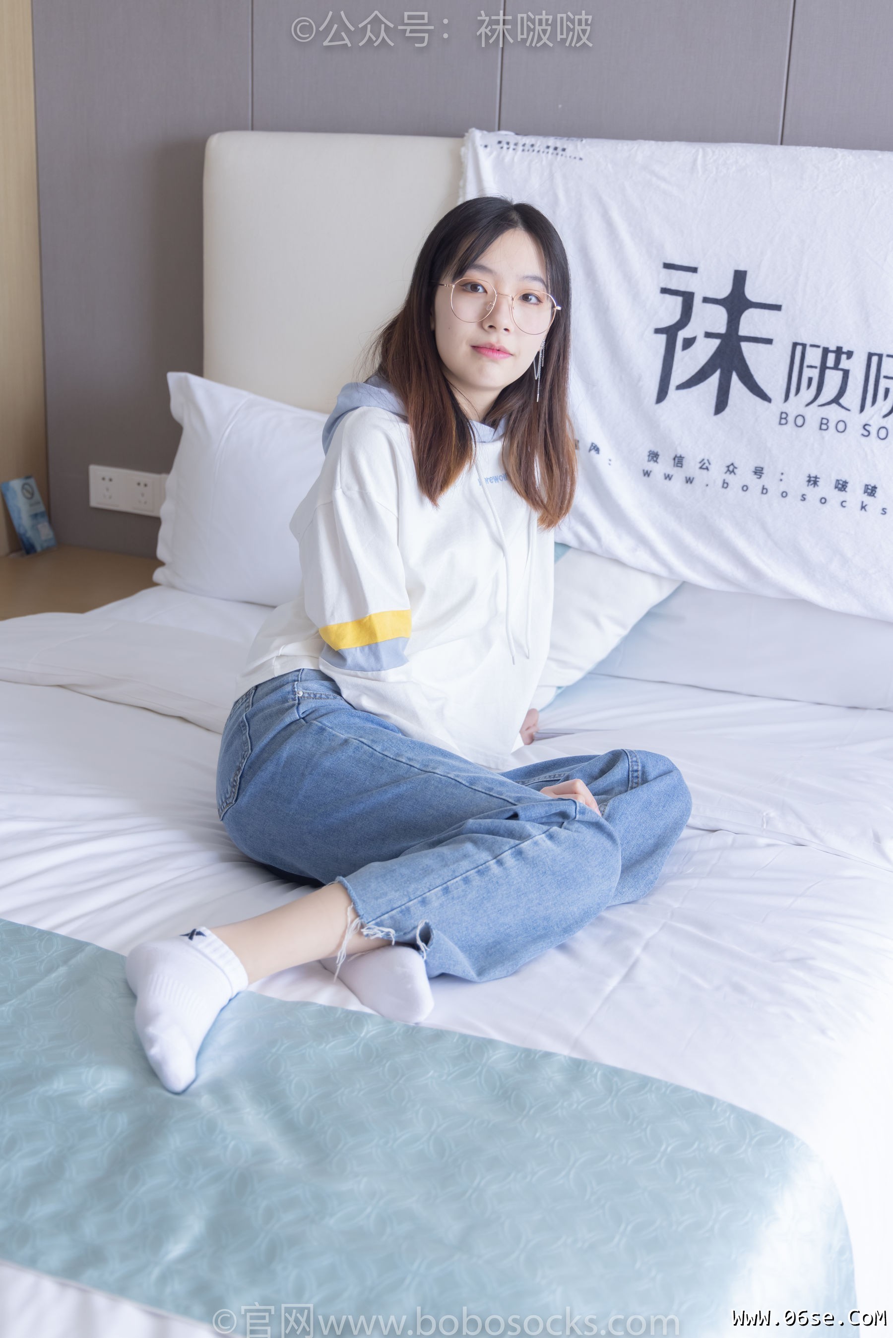 图片[65]-BoBoSocks袜啵啵 No.080 小甜豆-帆布鞋、白棉袜、肉丝[140P]-六色网