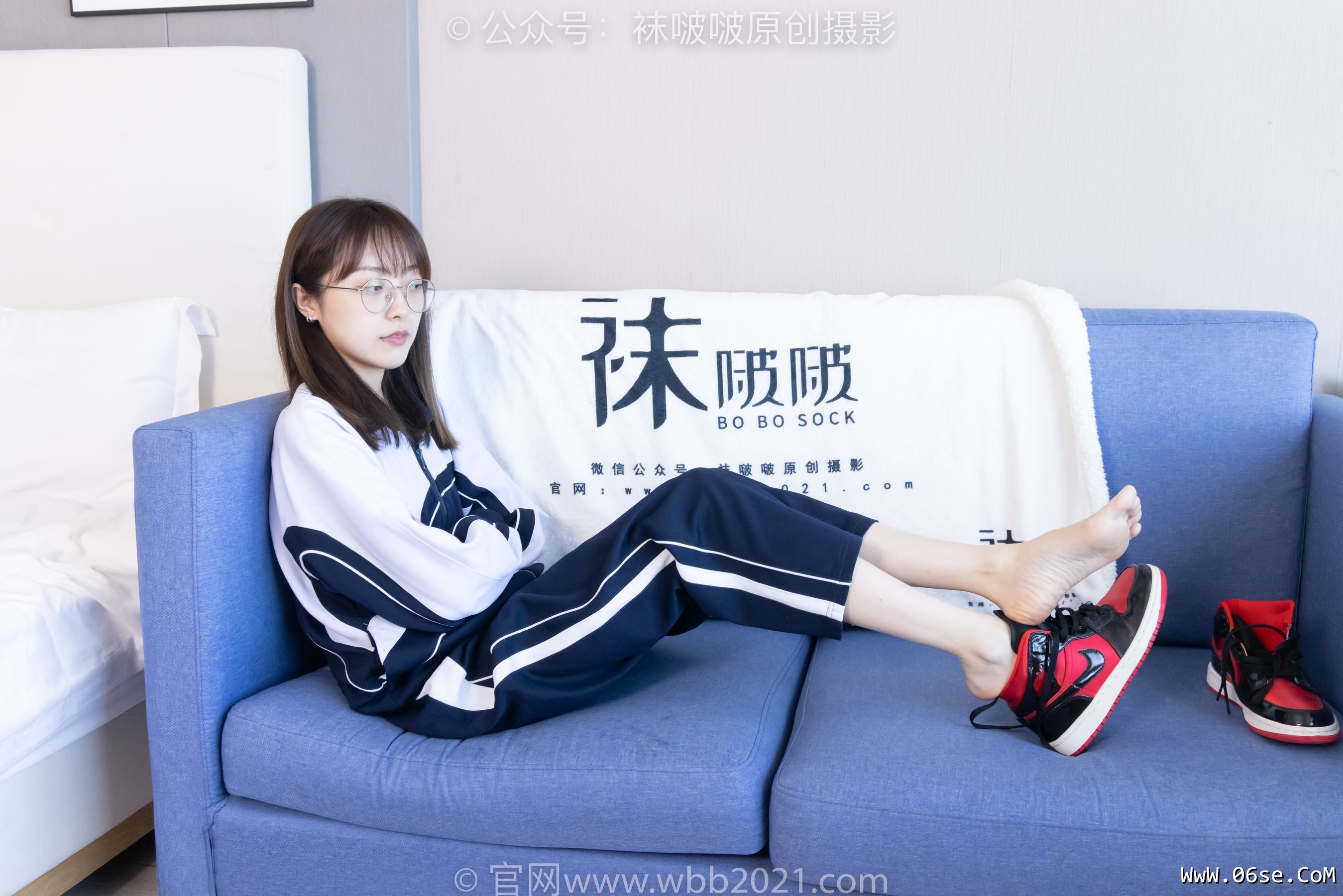图片[47]-BoBoSocks袜啵啵 No.398 稚予 -板鞋、白船袜、裸足、裸足[150P]-六色网