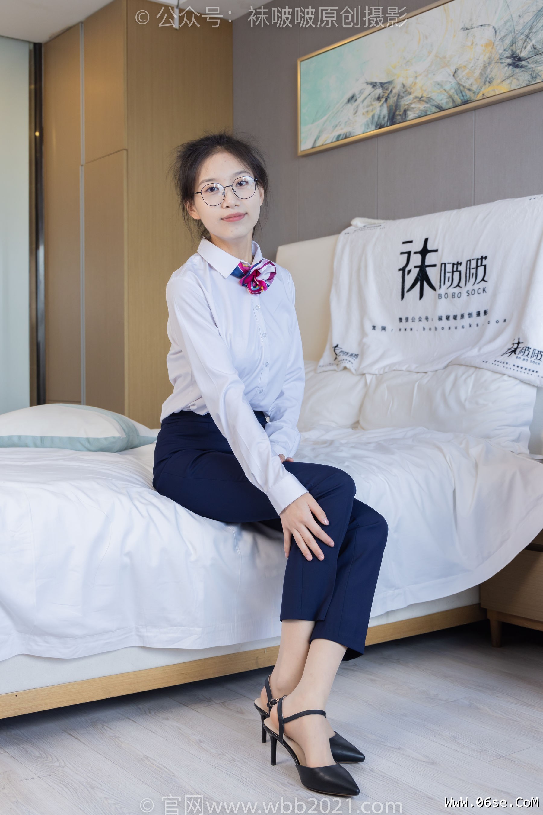 图片[80]-BoBoSocks袜啵啵 No.401 芝士 -高跟鞋、肉丝、裸足[145P]-六色网
