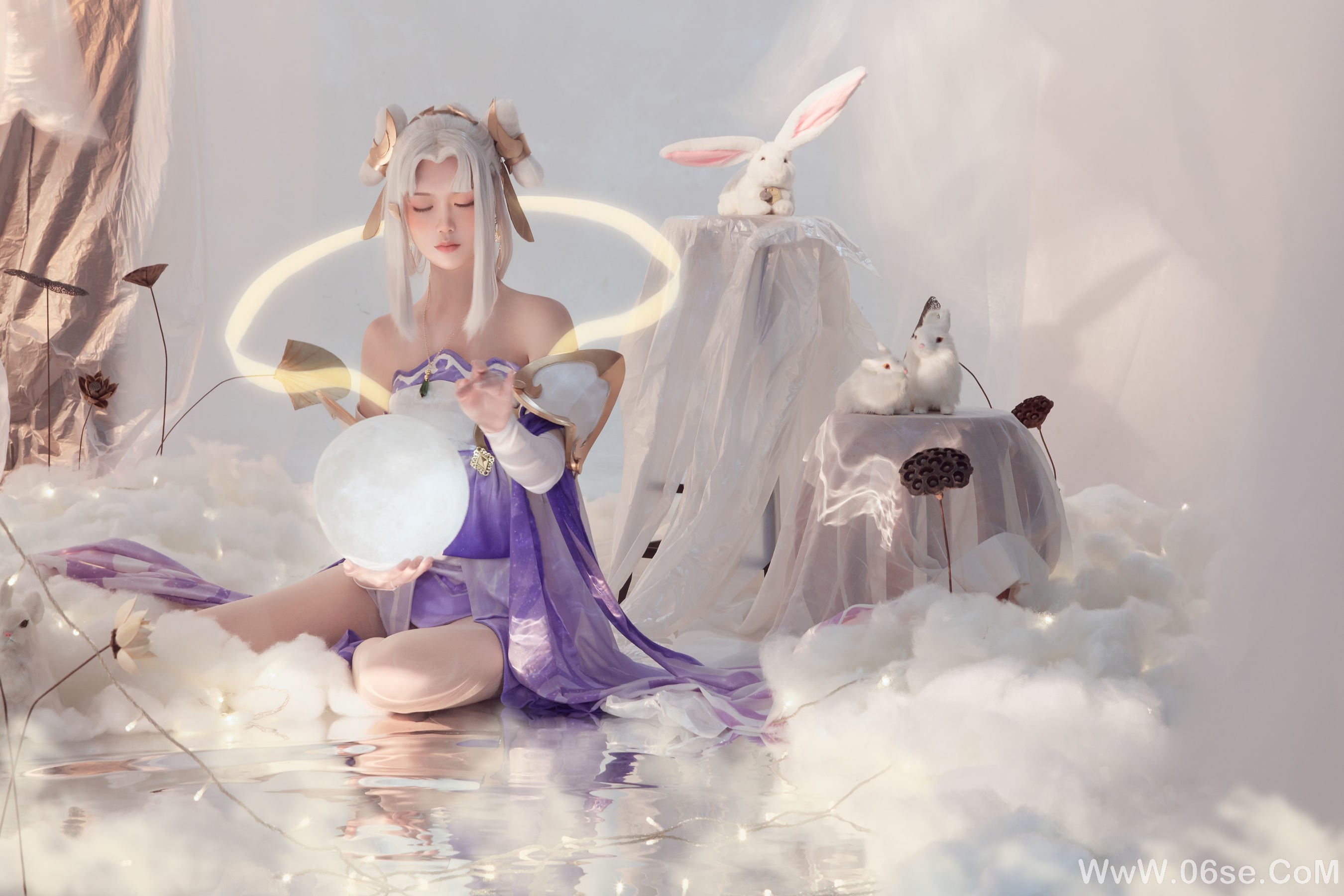 图片[7]-人气coser戚顾儿MIKI 王者荣耀 嫦娥[22P]-六色网