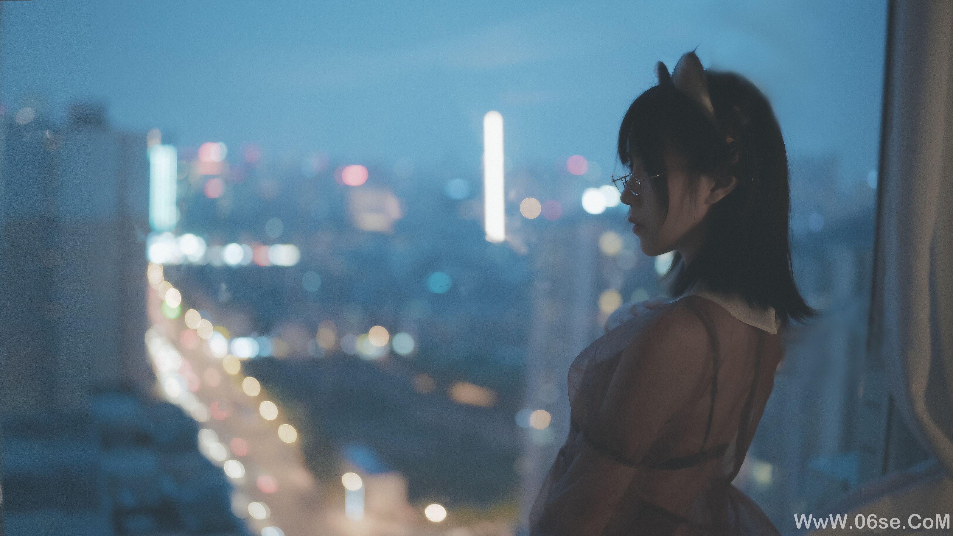图片[46]-COSER美女逐月su 透明女仆[46P]-六色网