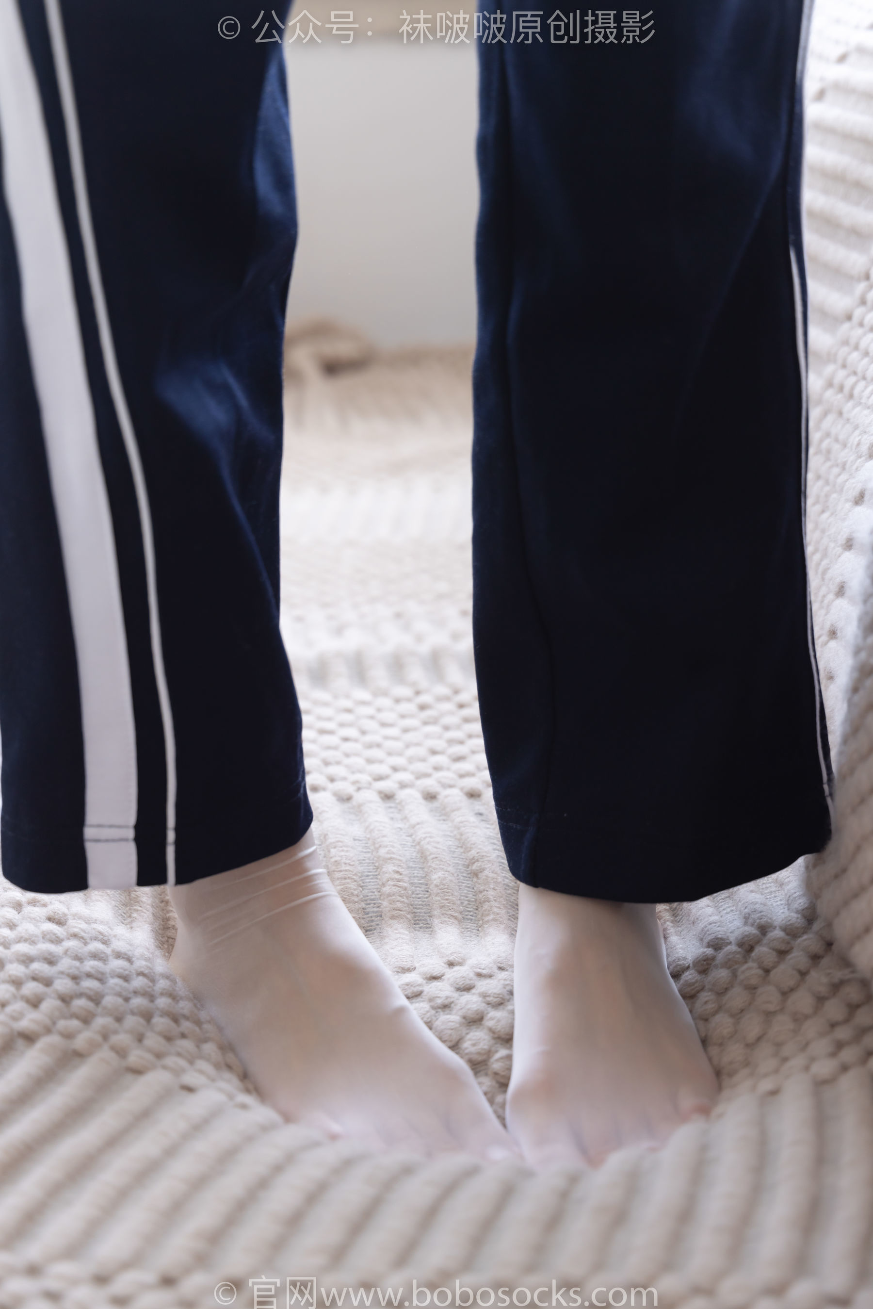 图片[30]-BoBoSocks袜啵啵 No.207 稚予 -aj板鞋、白棉袜、油亮白丝、校服裤里丝[140P]-六色网
